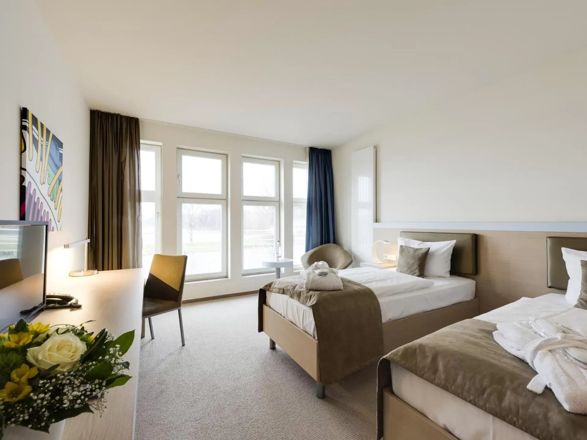 Deluxe Twin Room in Aspria Hannover Maschsee Sport & Spa Deluxe Twin Room in Aspria Hannover Maschsee Sport & Spa