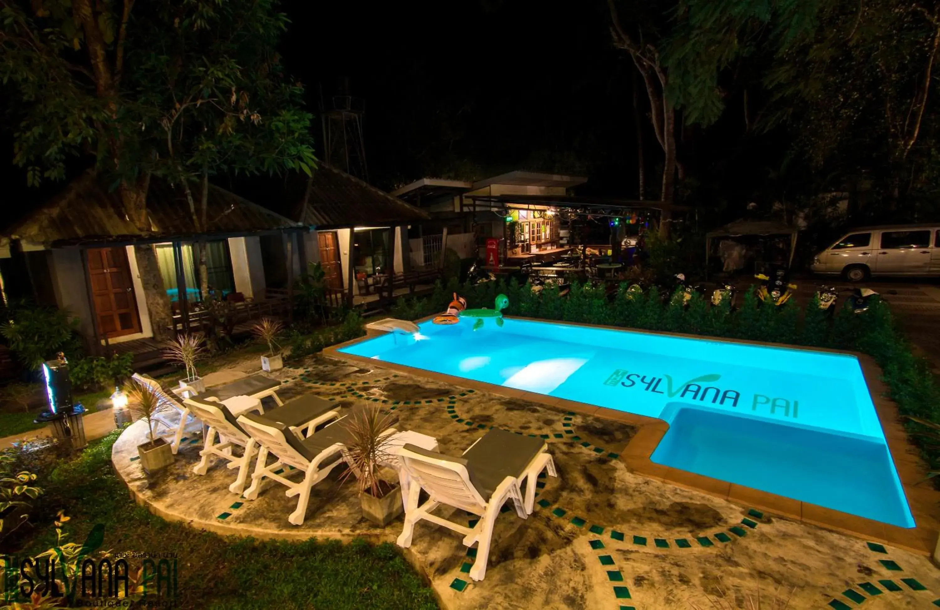 Swimming pool, Pool View in The Sylvana Pai Hotel