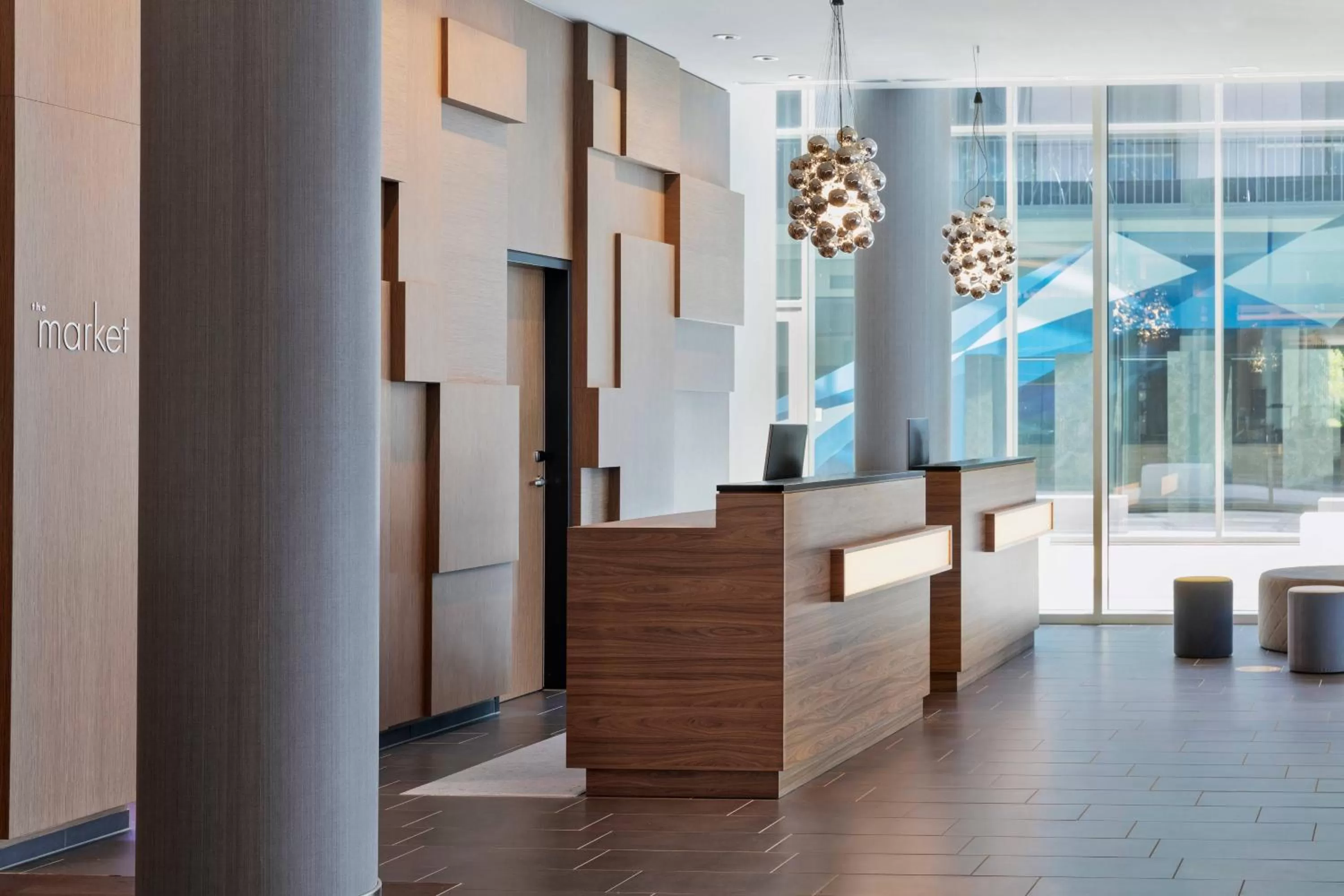Lobby or reception in Courtyard by Marriott Munich Garching