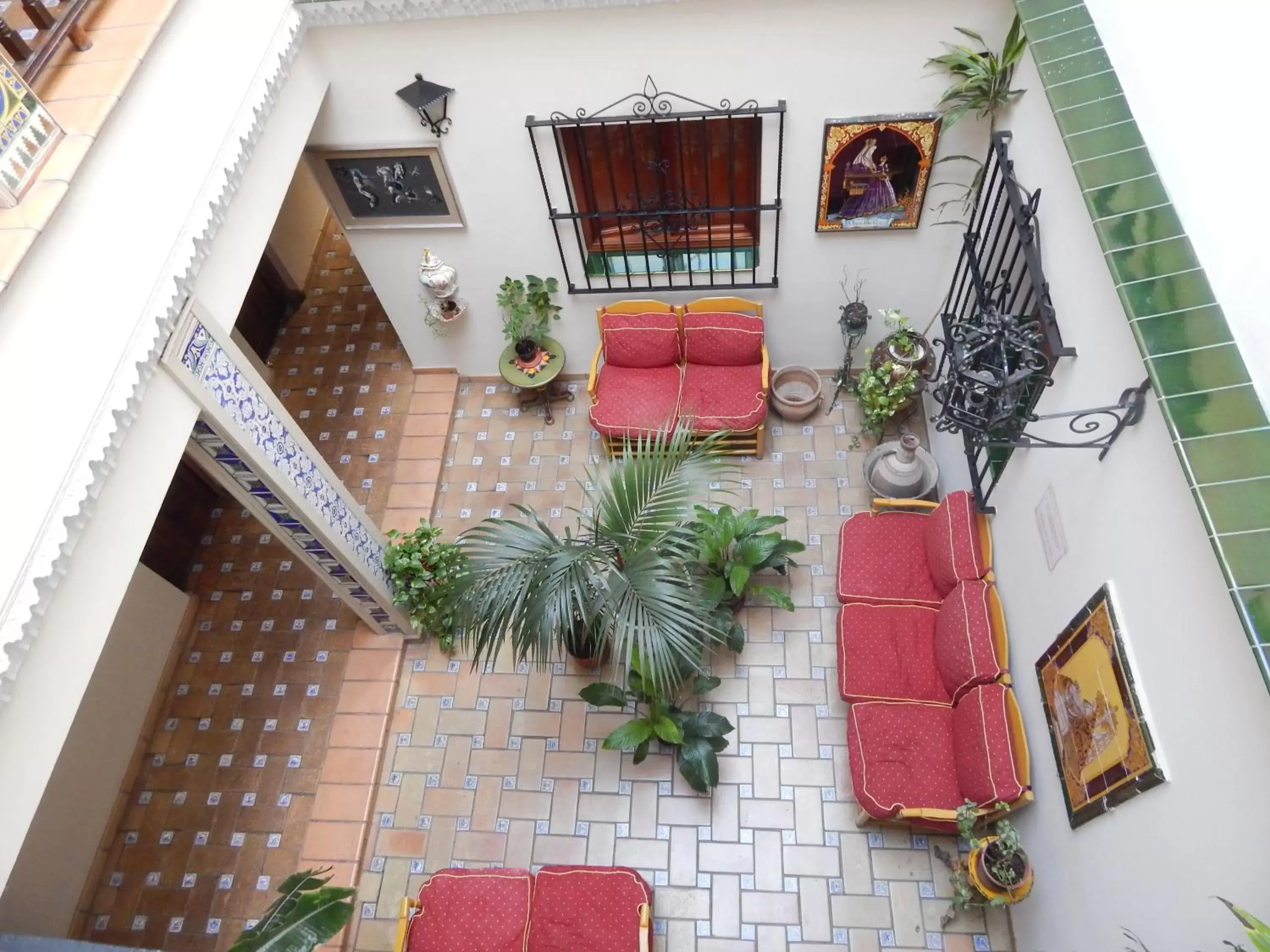 Patio, Lobby/Reception in Hotel Convento La Gloria