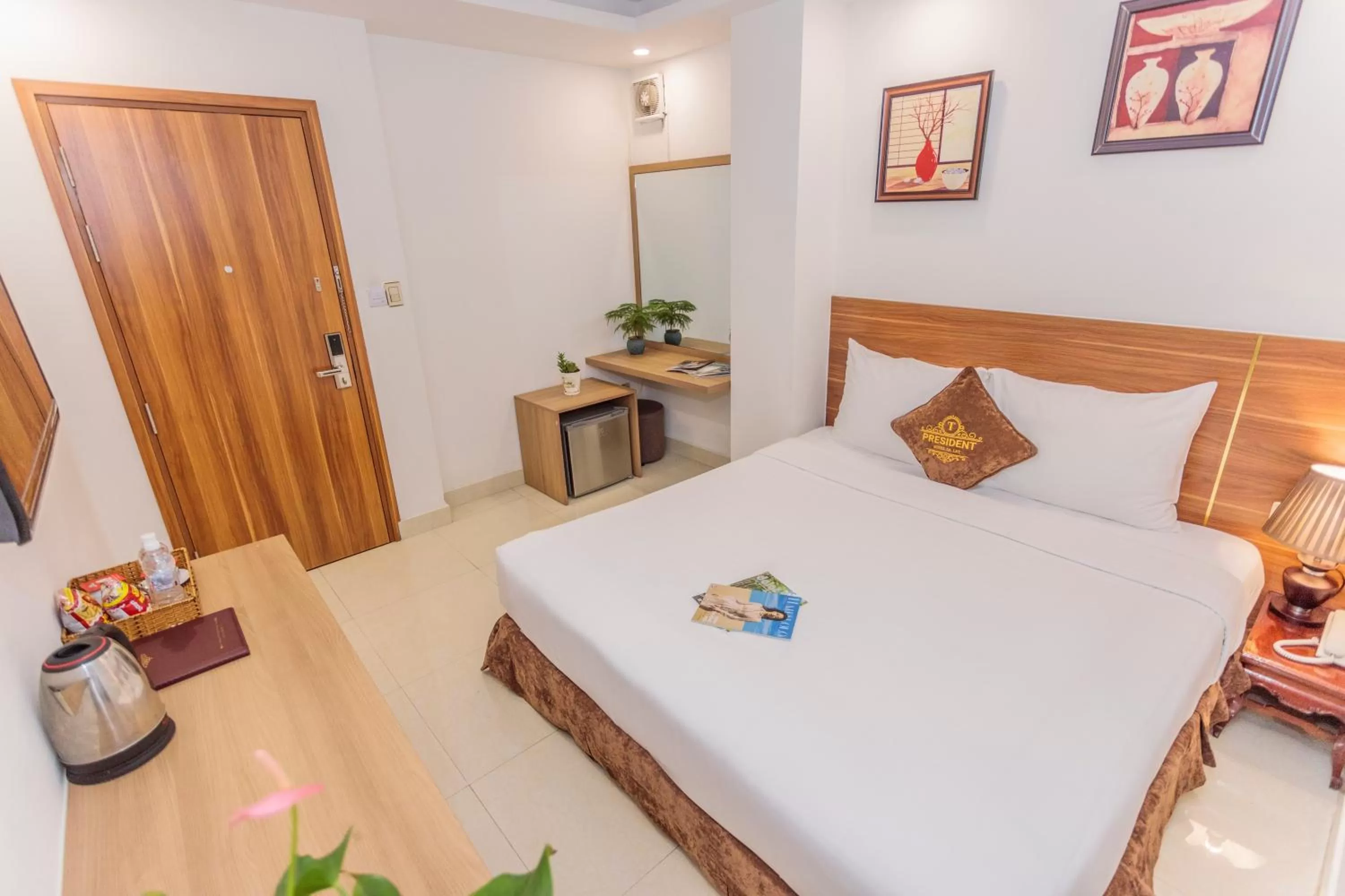 Bed in President Hotel