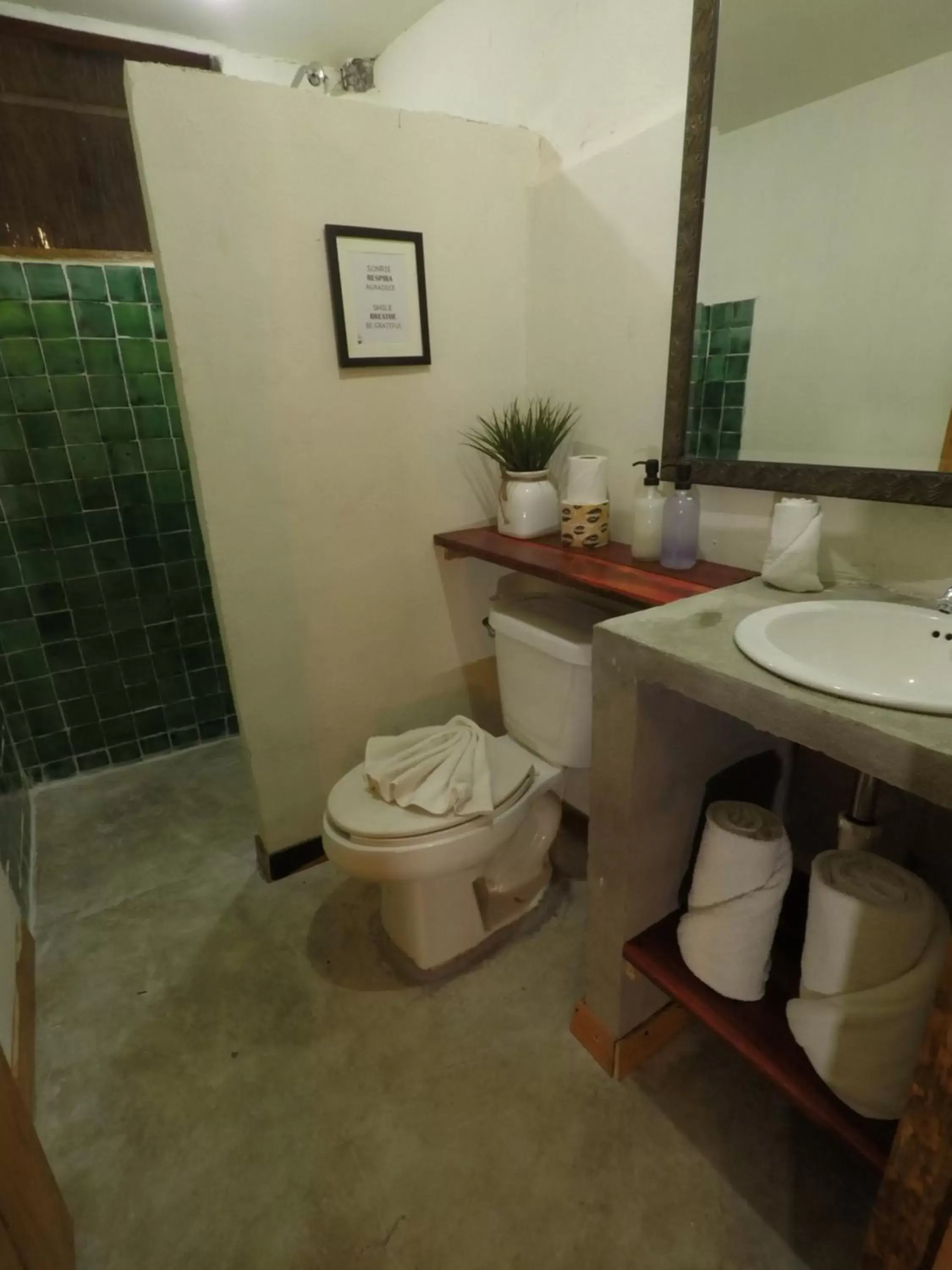 Bathroom in Sivana Tulum