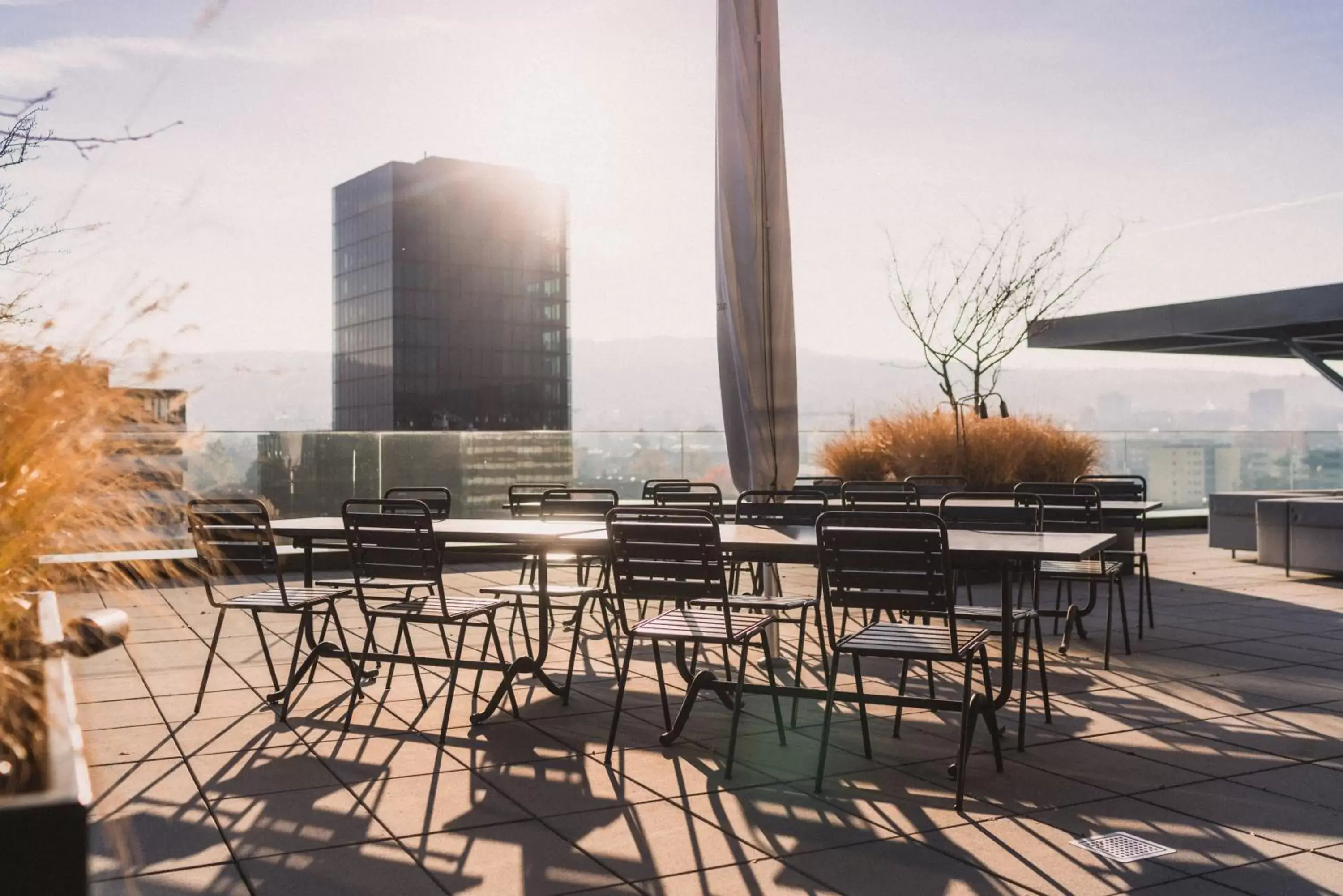 Balcony/Terrace in aja Zürich