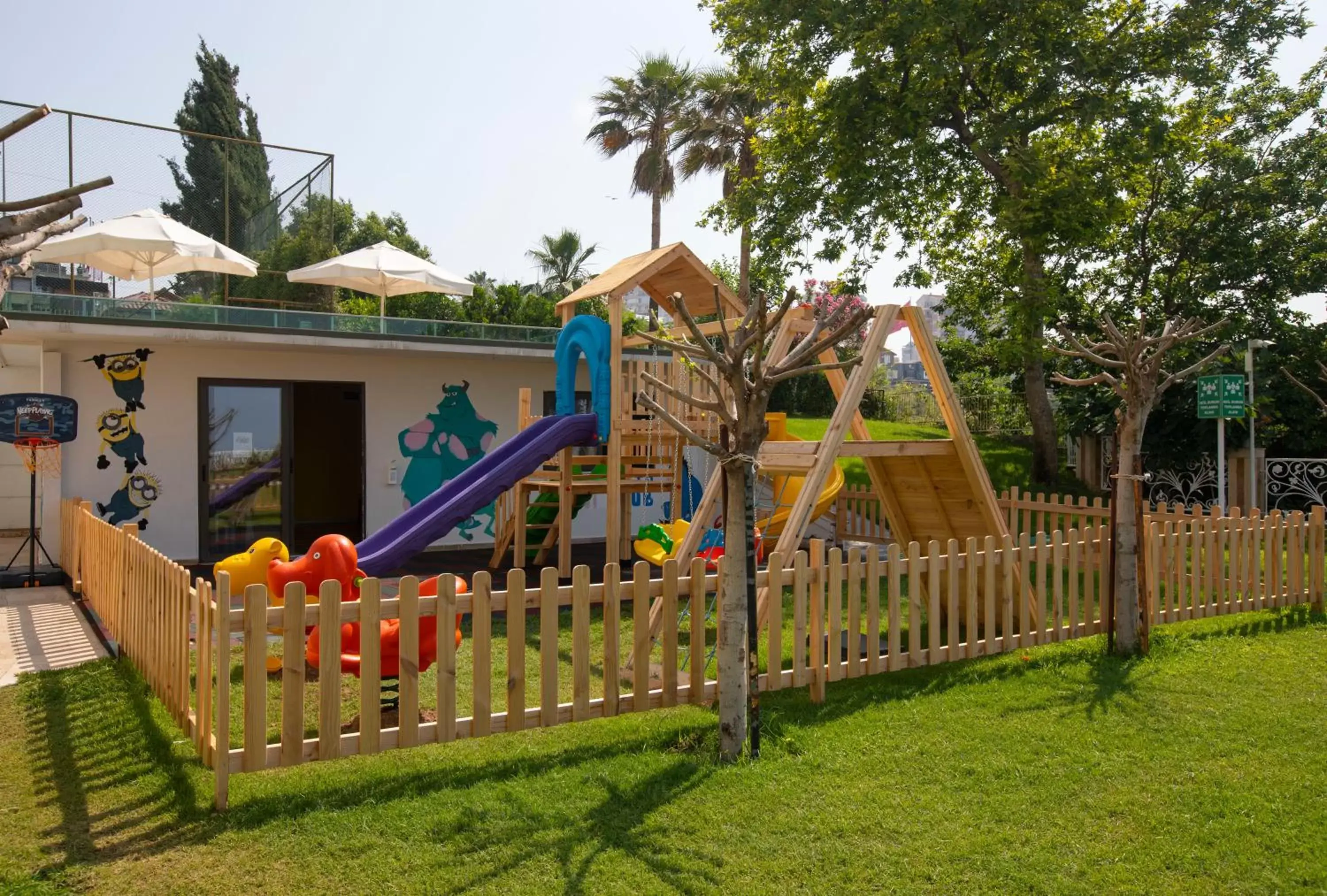 Children play ground, Property Building in Falcon Hotel