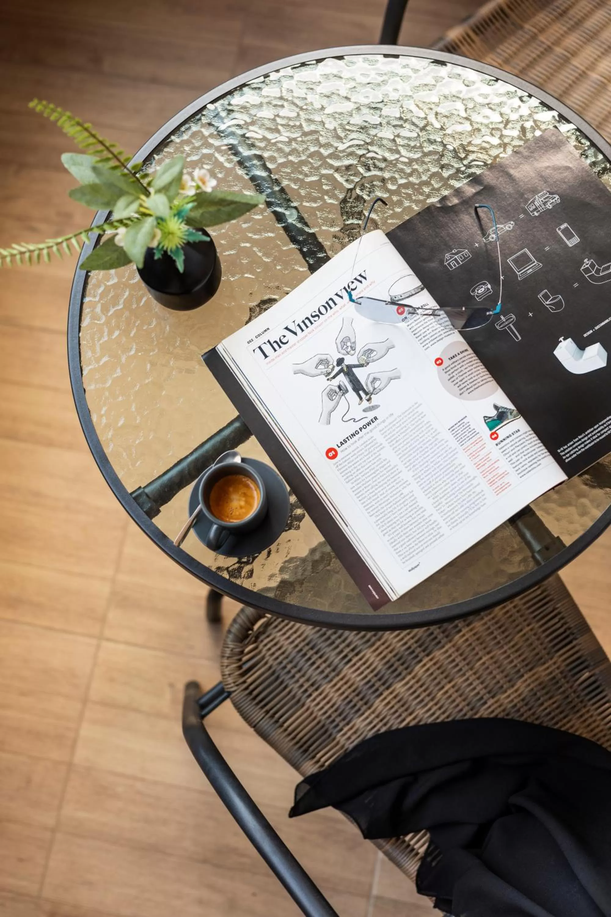 Balcony/Terrace in -- ESTE PARK HOTEL -- part of Urban Chic Luxury Design Hotels - Parking & Compliments - next to Shopping & Dining Mall Plovdiv