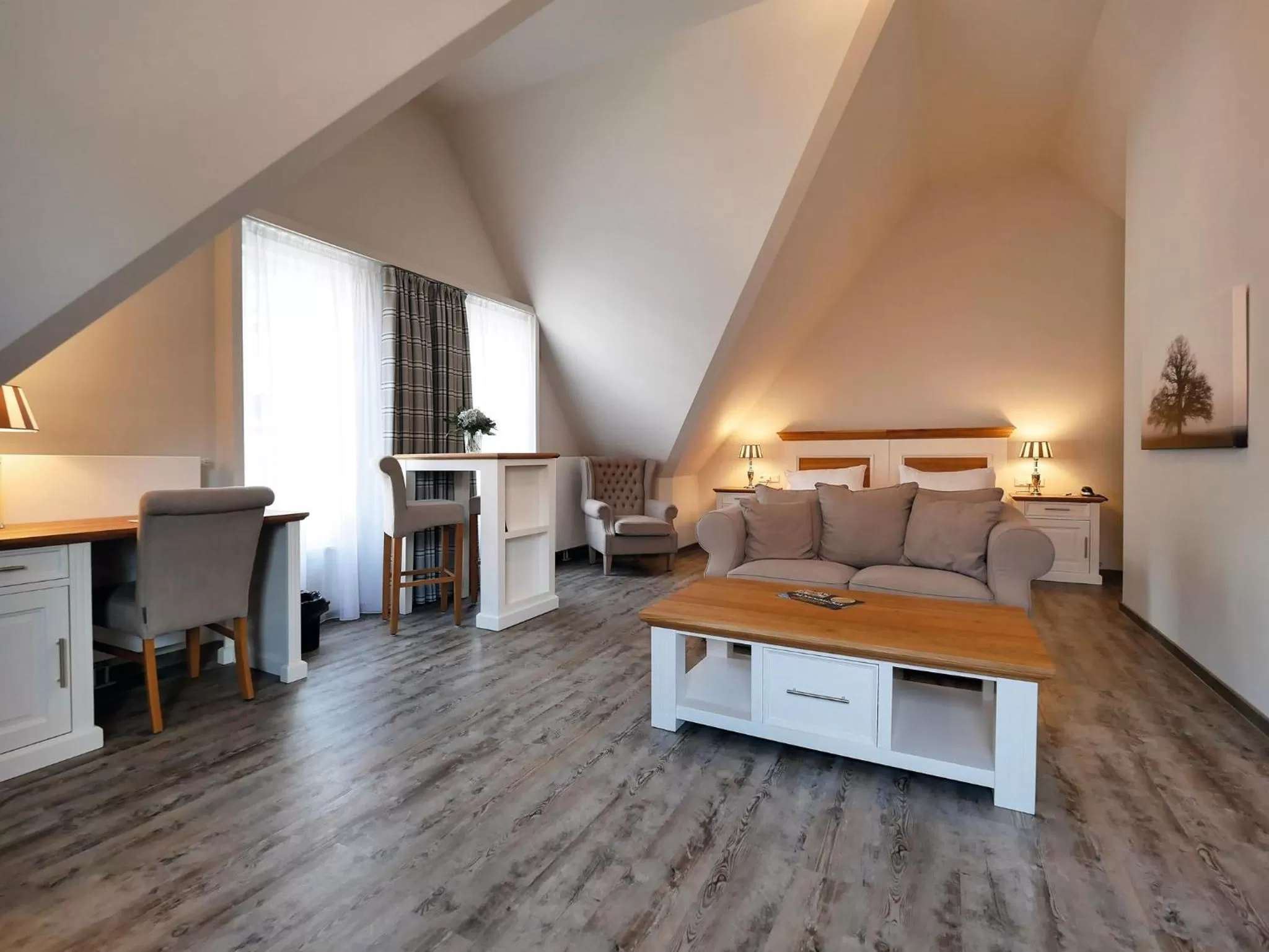 Bed in Hotel Gräfrather Hof