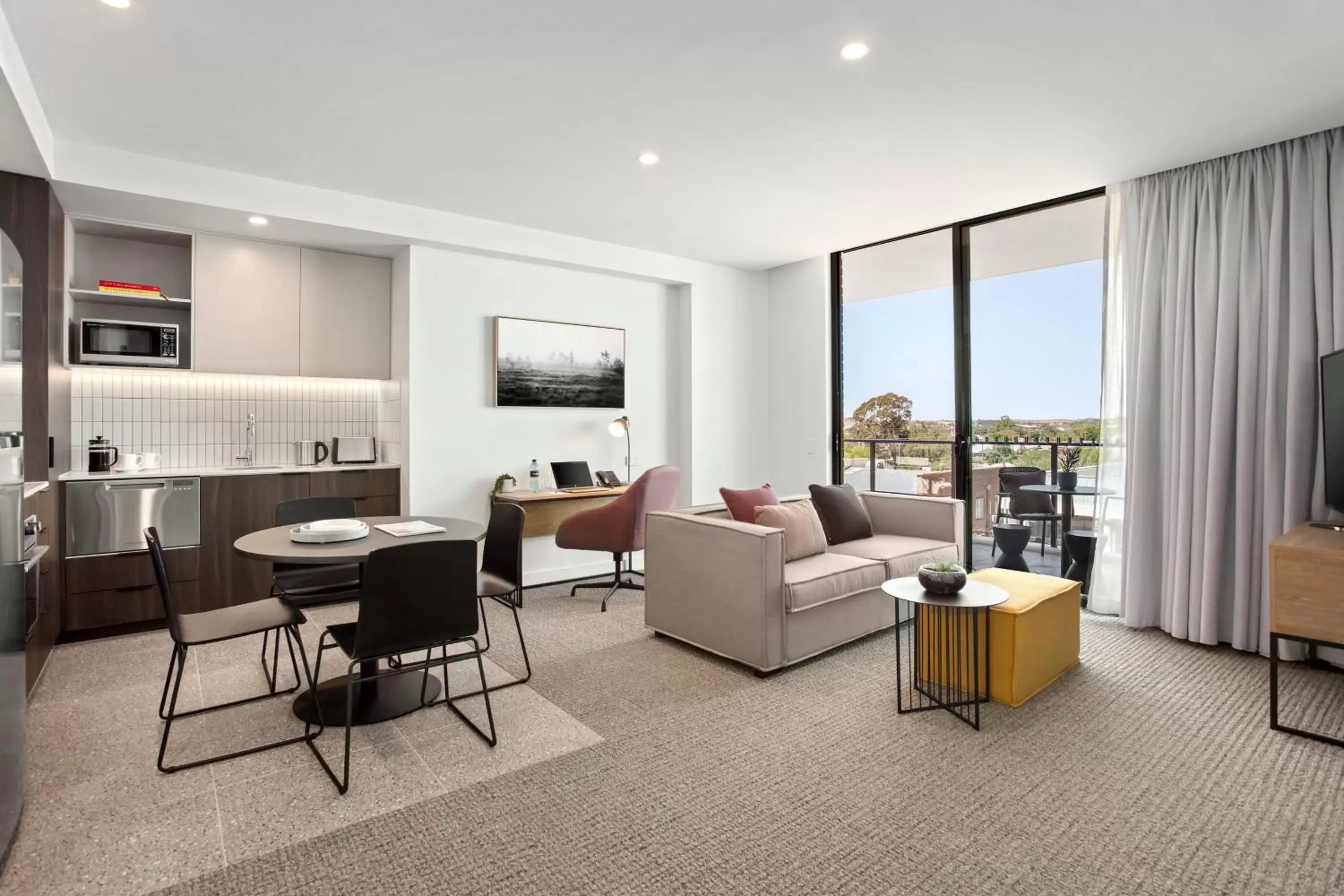 Living room, Seating Area in Quest Goulburn