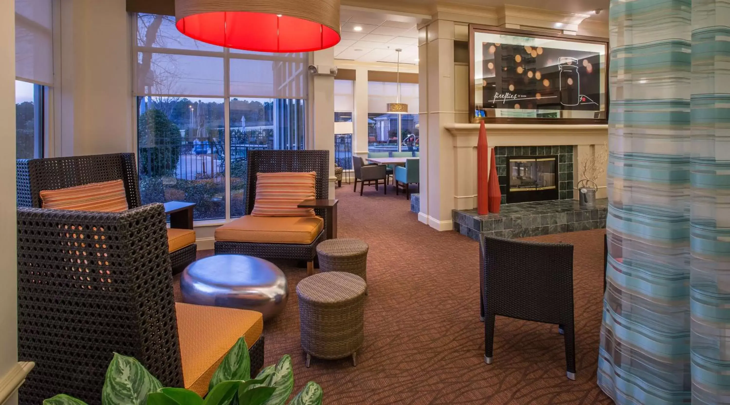 Lobby or reception, Lounge/Bar in Hilton Garden Inn Huntsville/Space Center