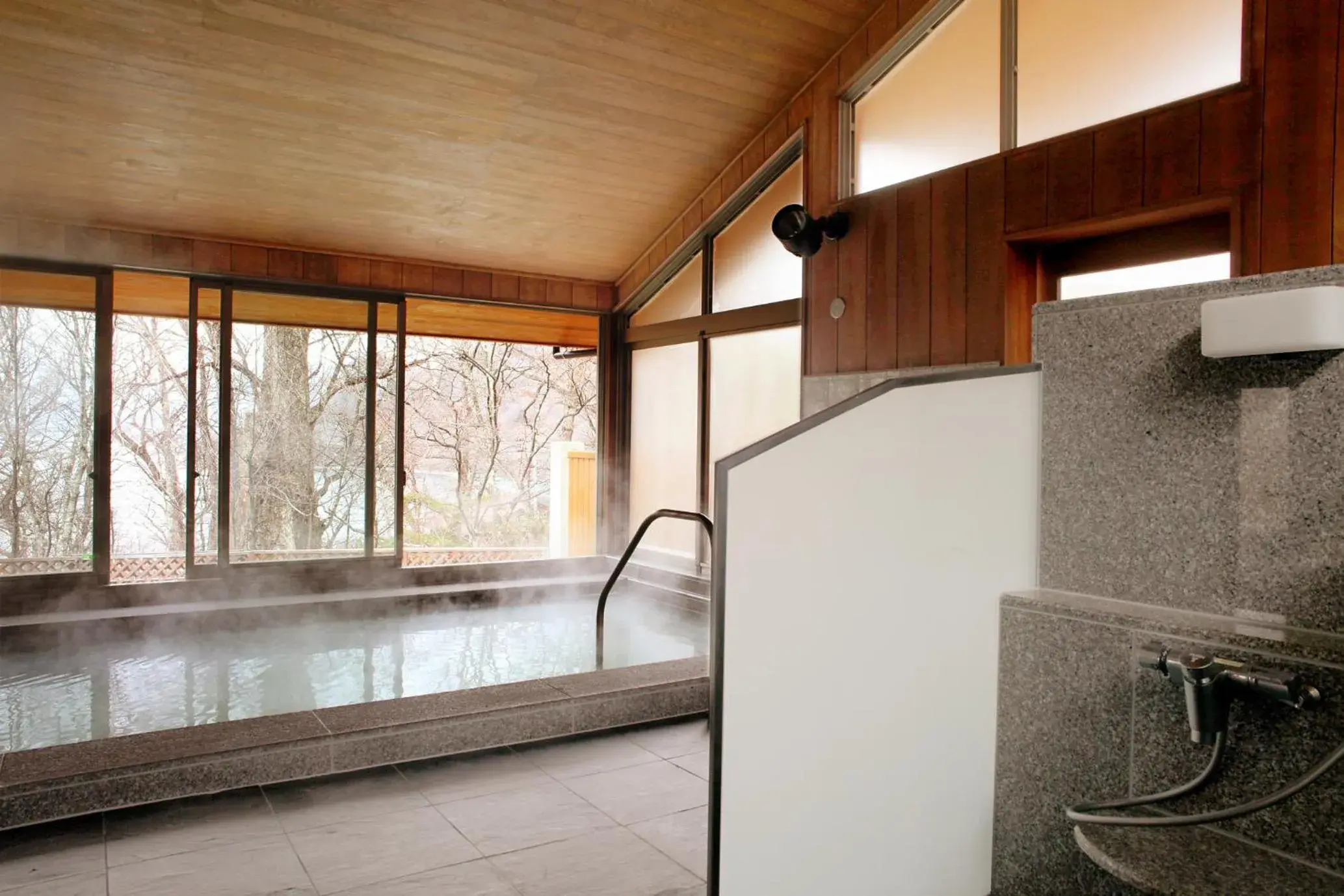 Hot Spring Bath in Chuzenji Kanaya Hotel