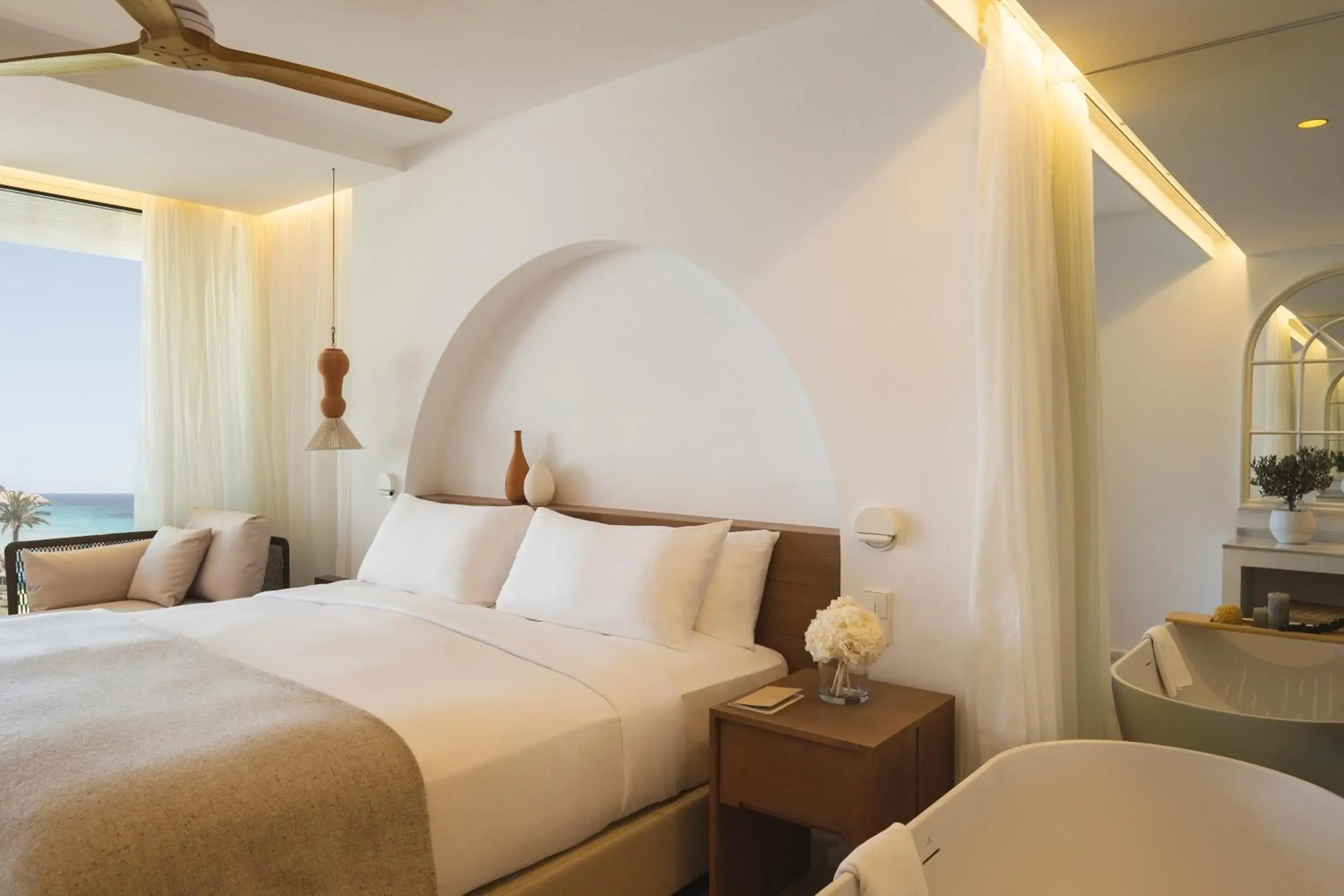 Bed in Villa Le Blanc, a Gran Melia Hotel - The Leading Hotels of The World