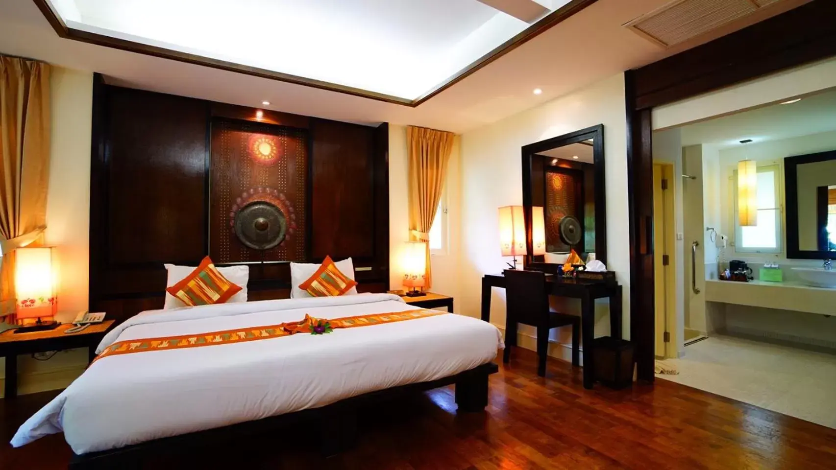 Photo of the whole room, Bed in Baan Khaolak Beach Resort - SHA Plus