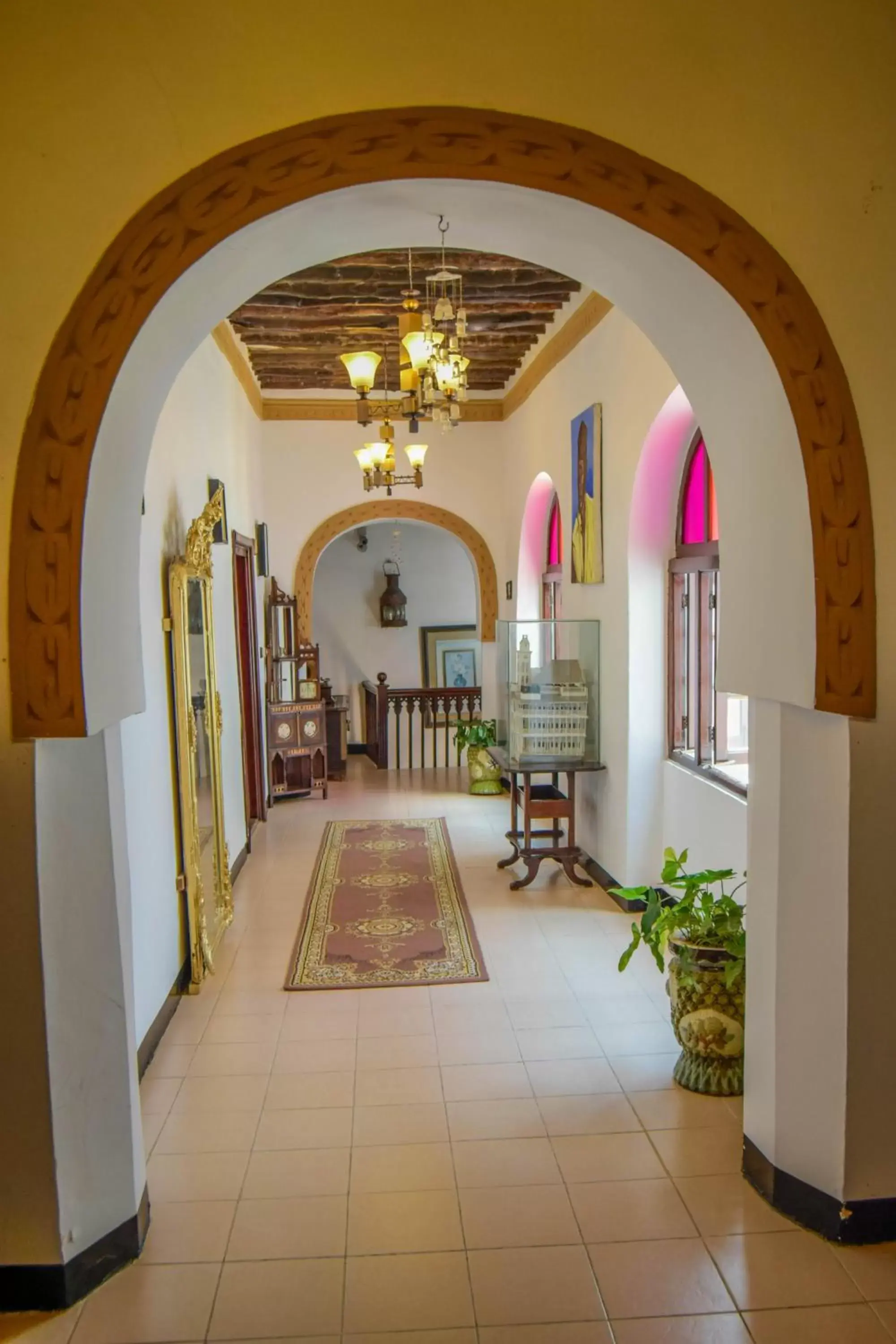 Decorative detail, Lounge/Bar in Tembo House Hotel