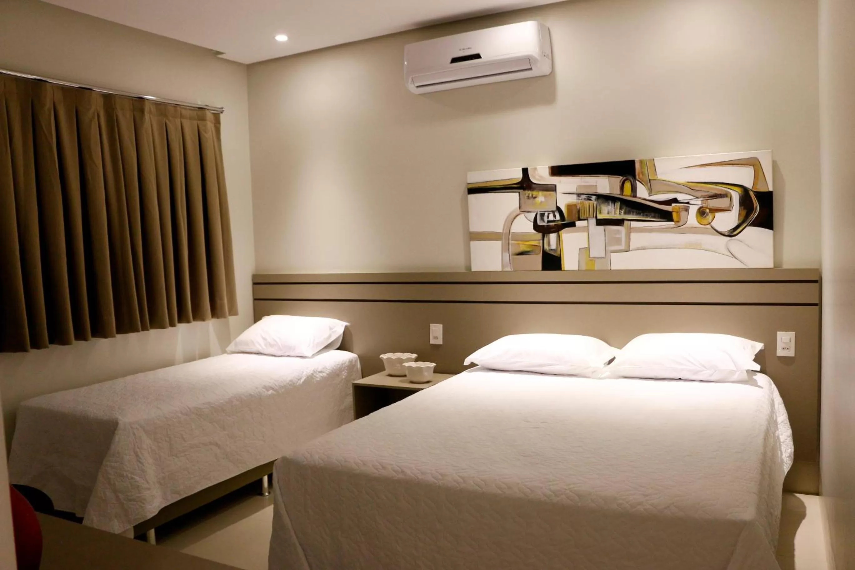 Bed in Hotel Imperador