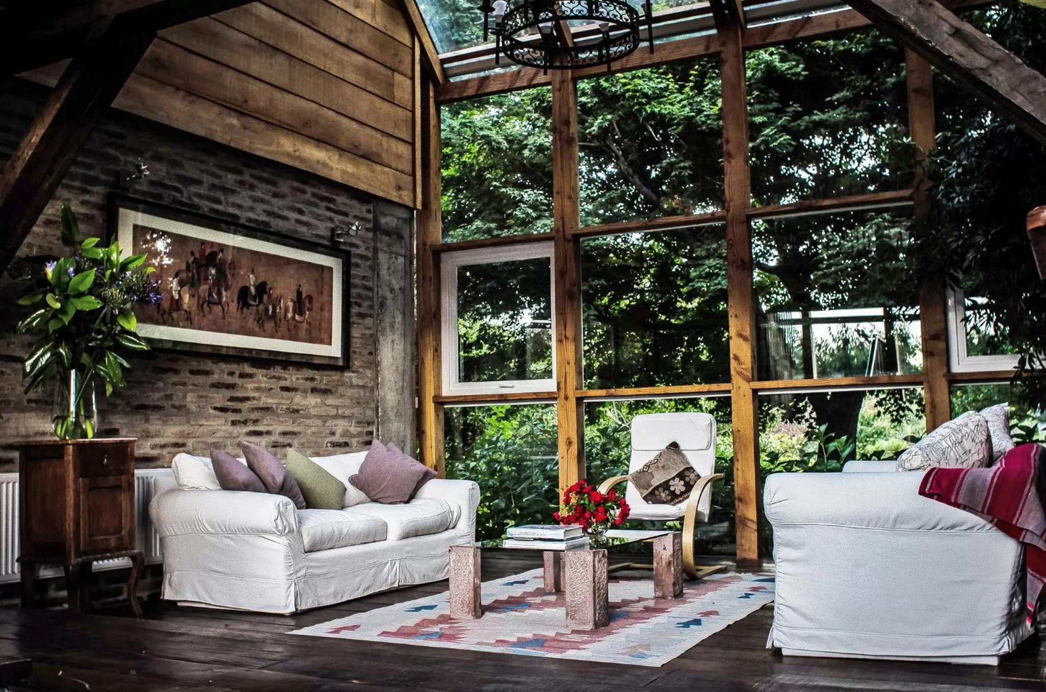 Seating Area in Family Orchard Bed & Breakfast