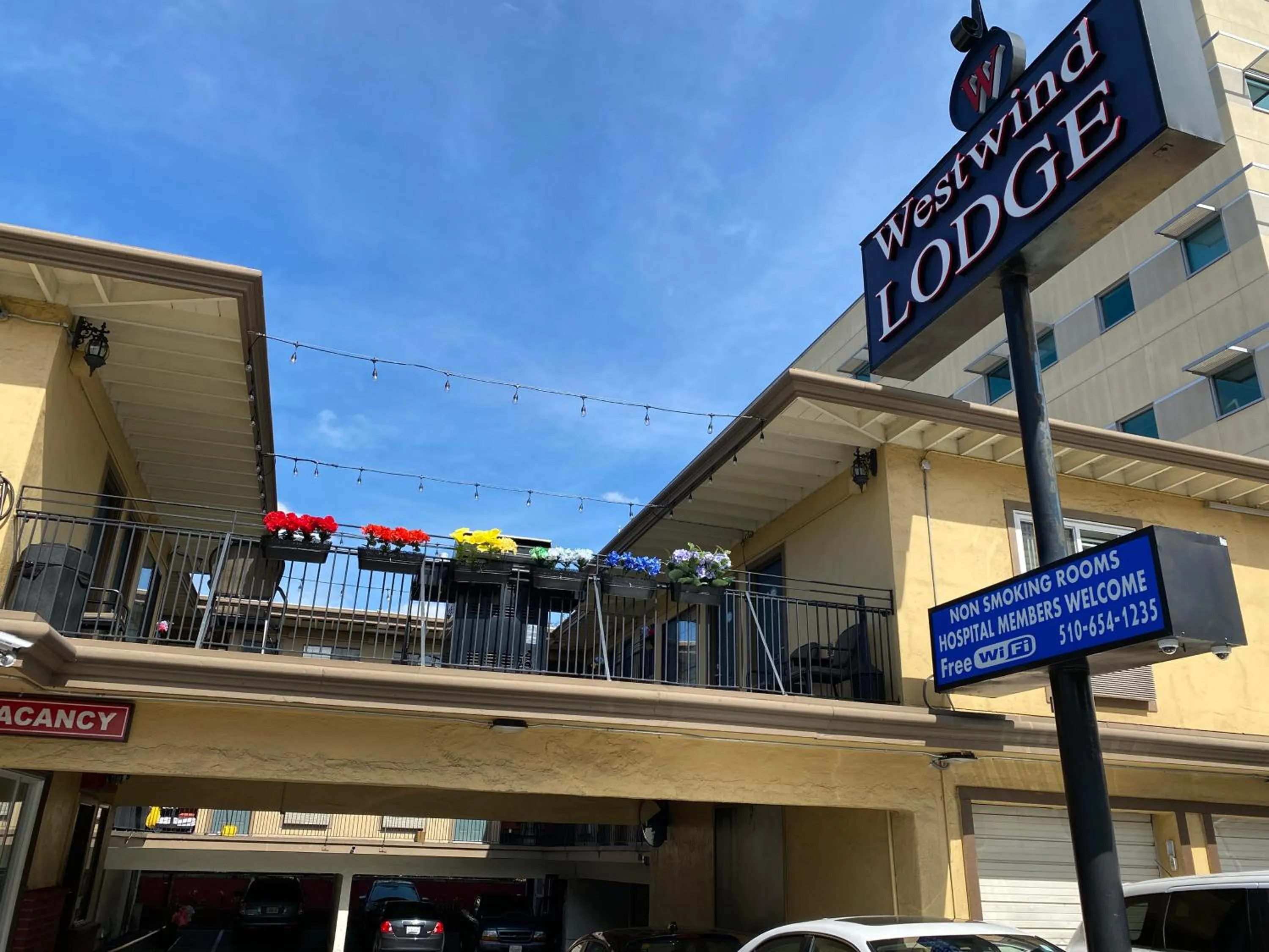 Property logo or sign in Westwind Lodge