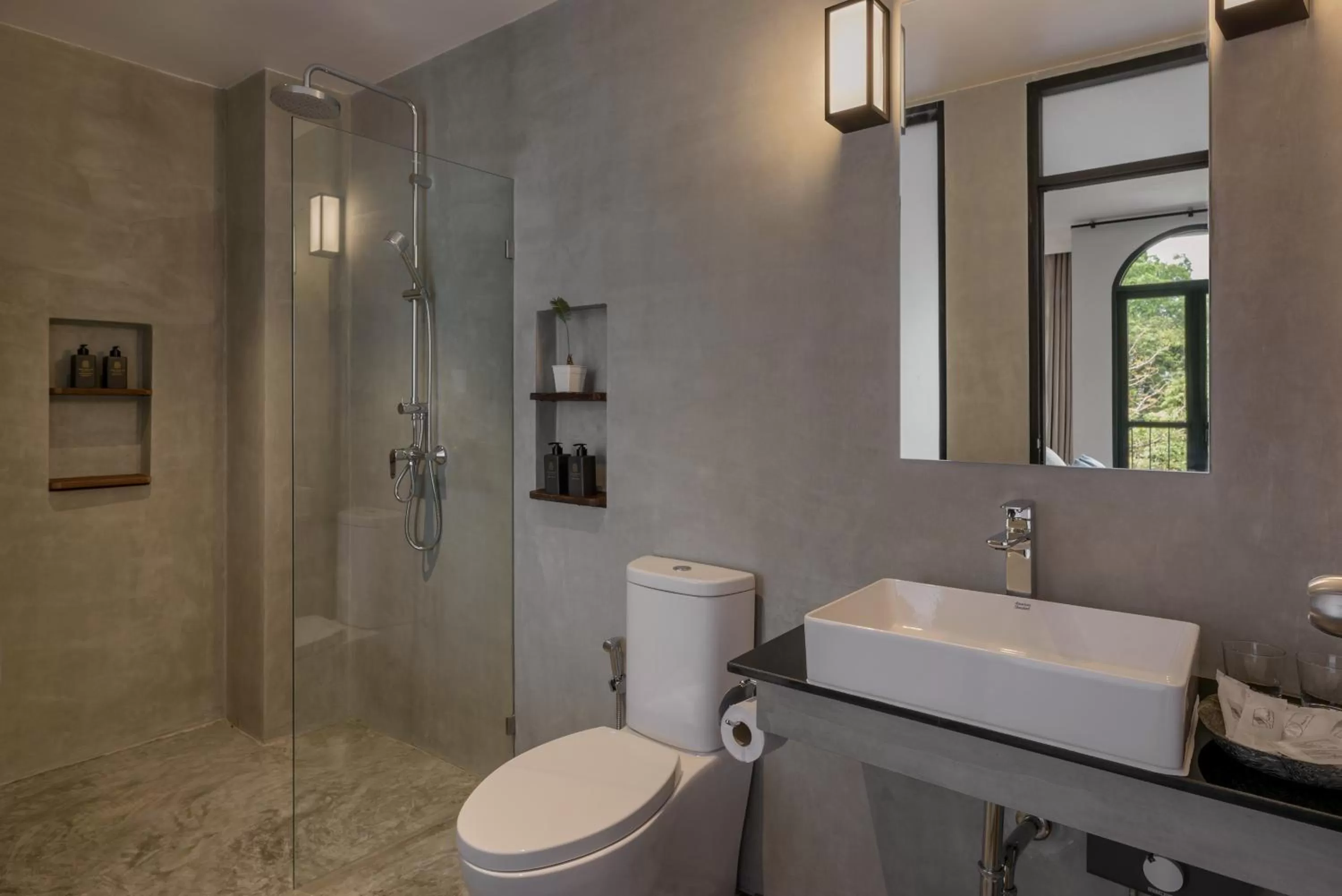 Bathroom in The Motifs Eco Hotel - SHA Extra Plus