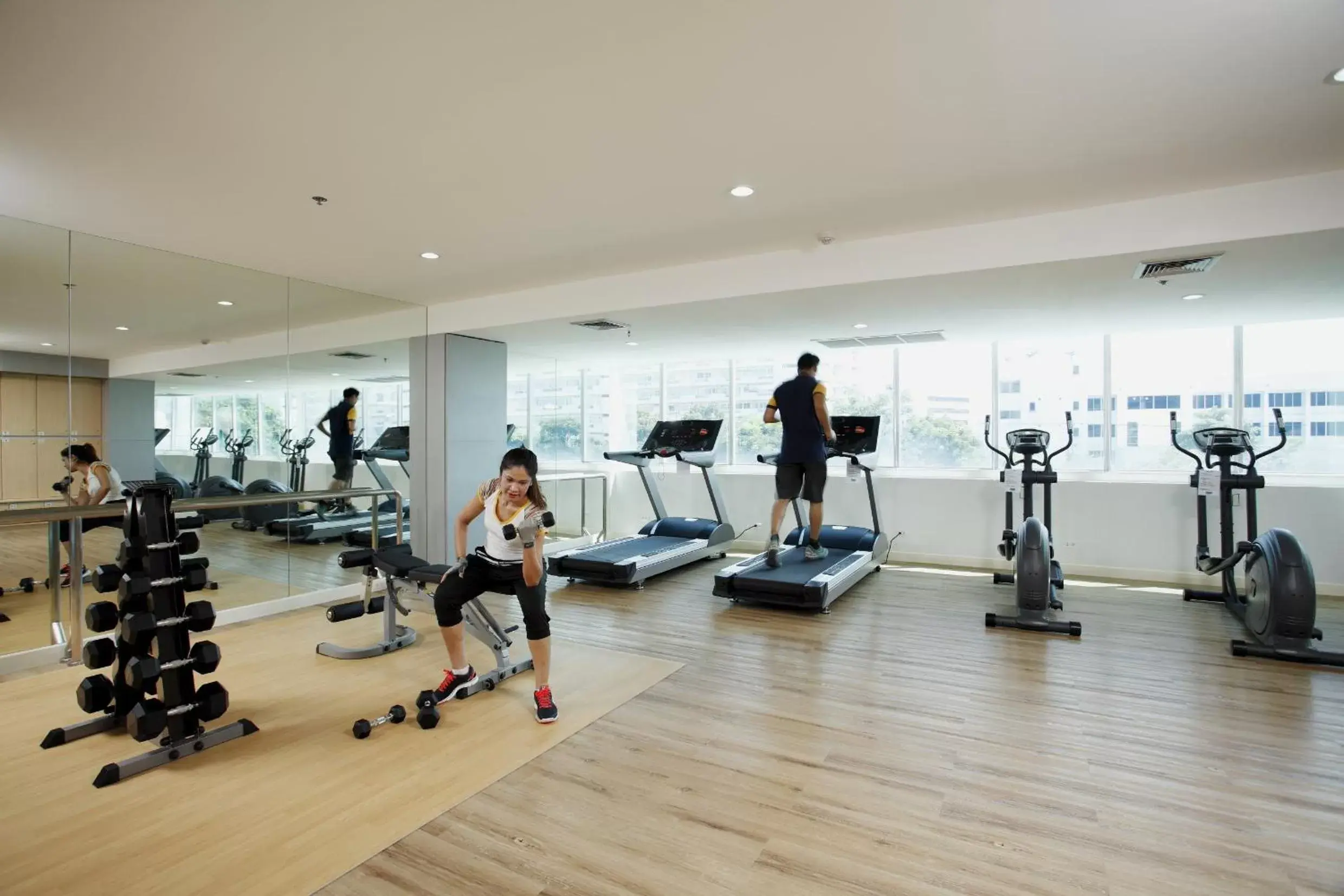 Fitness centre/facilities, Fitness Center/Facilities in Centra by Centara Government Complex Hotel & Convention Centre Chaeng Watthana - SHA Extra Plus