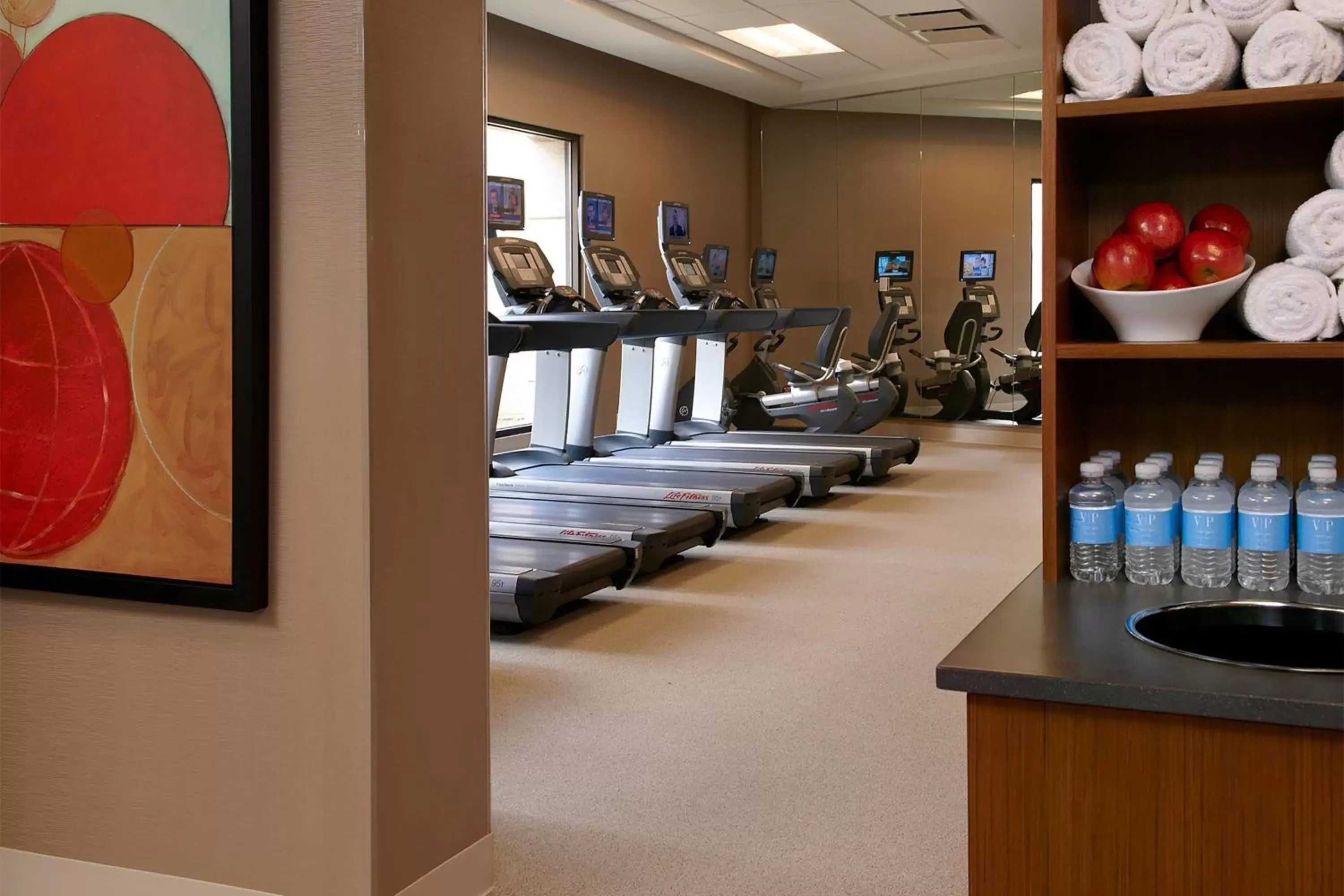 Fitness centre/facilities in Chicago Marriott Naperville