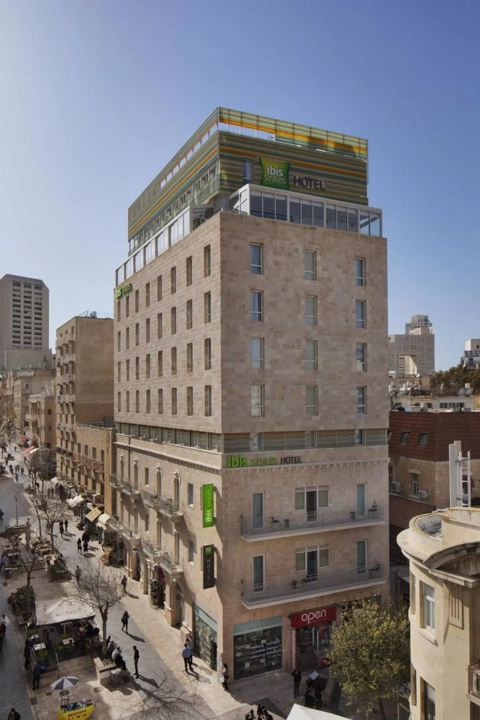 Facade/entrance in Ibis Styles Jerusalem City Center - An AccorHotels Brand