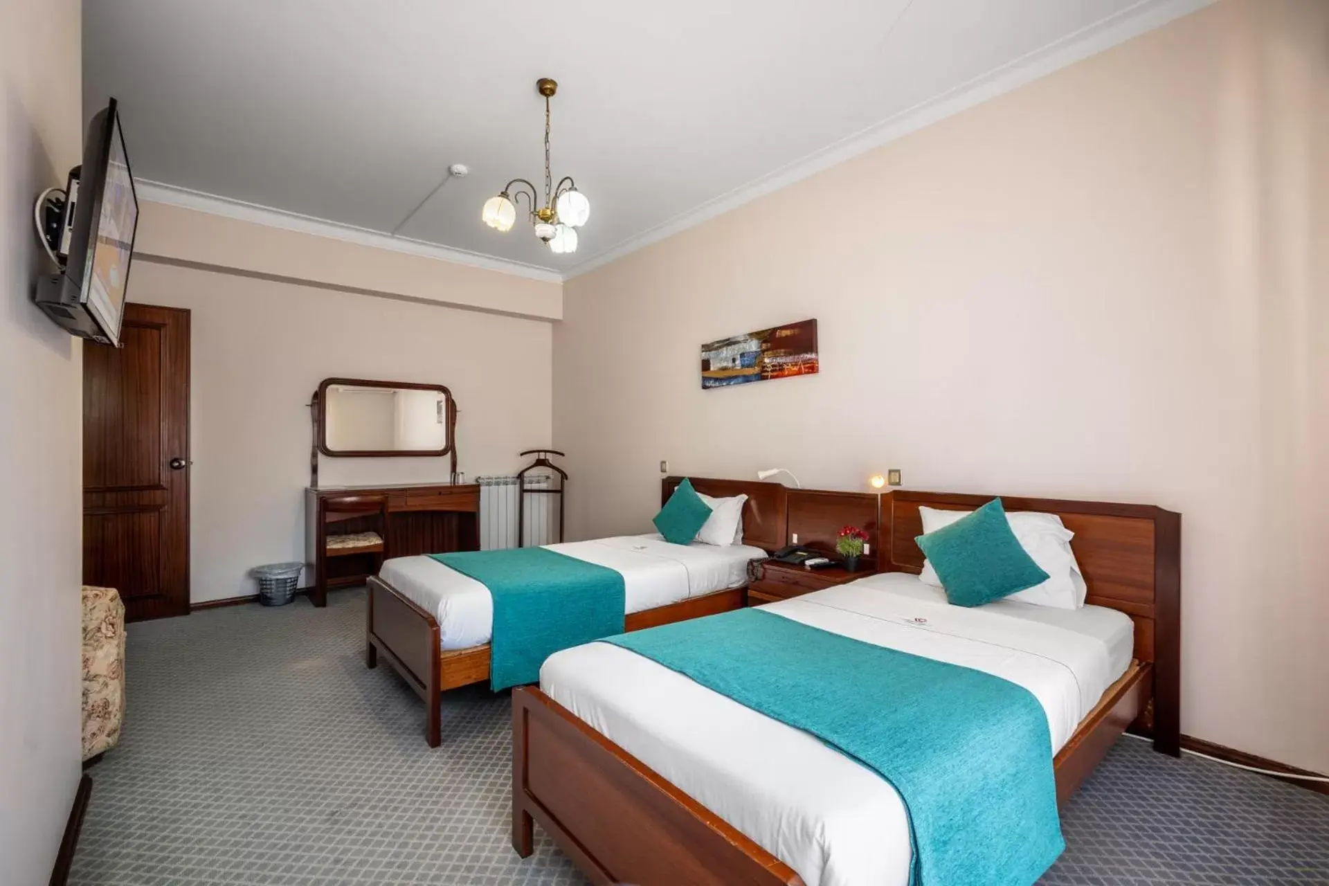 Bed in Hotel Colmeia Bed in Hotel Colmeia