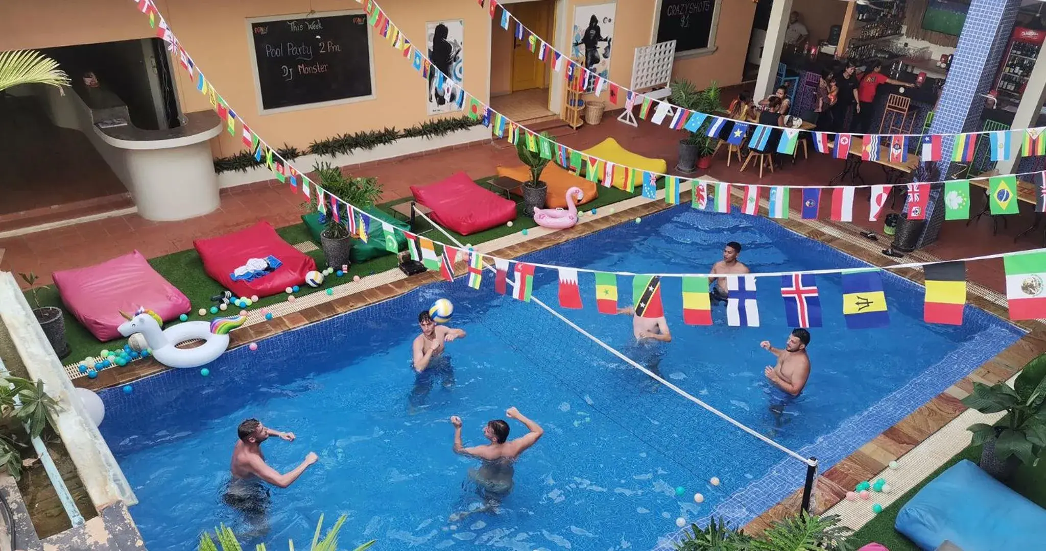 Property building, Swimming Pool in The Funky Village