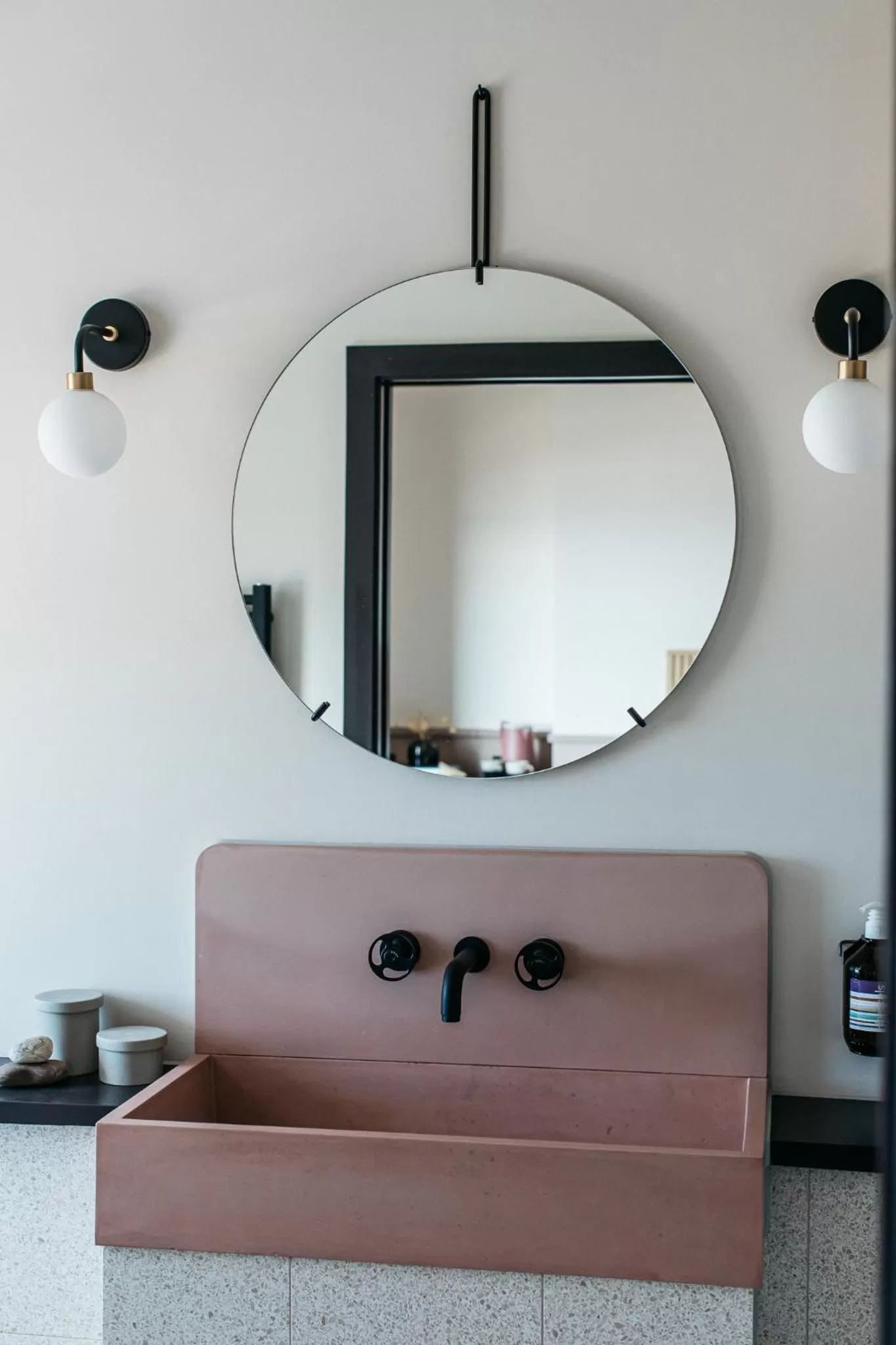 Bathroom in Port Hotel