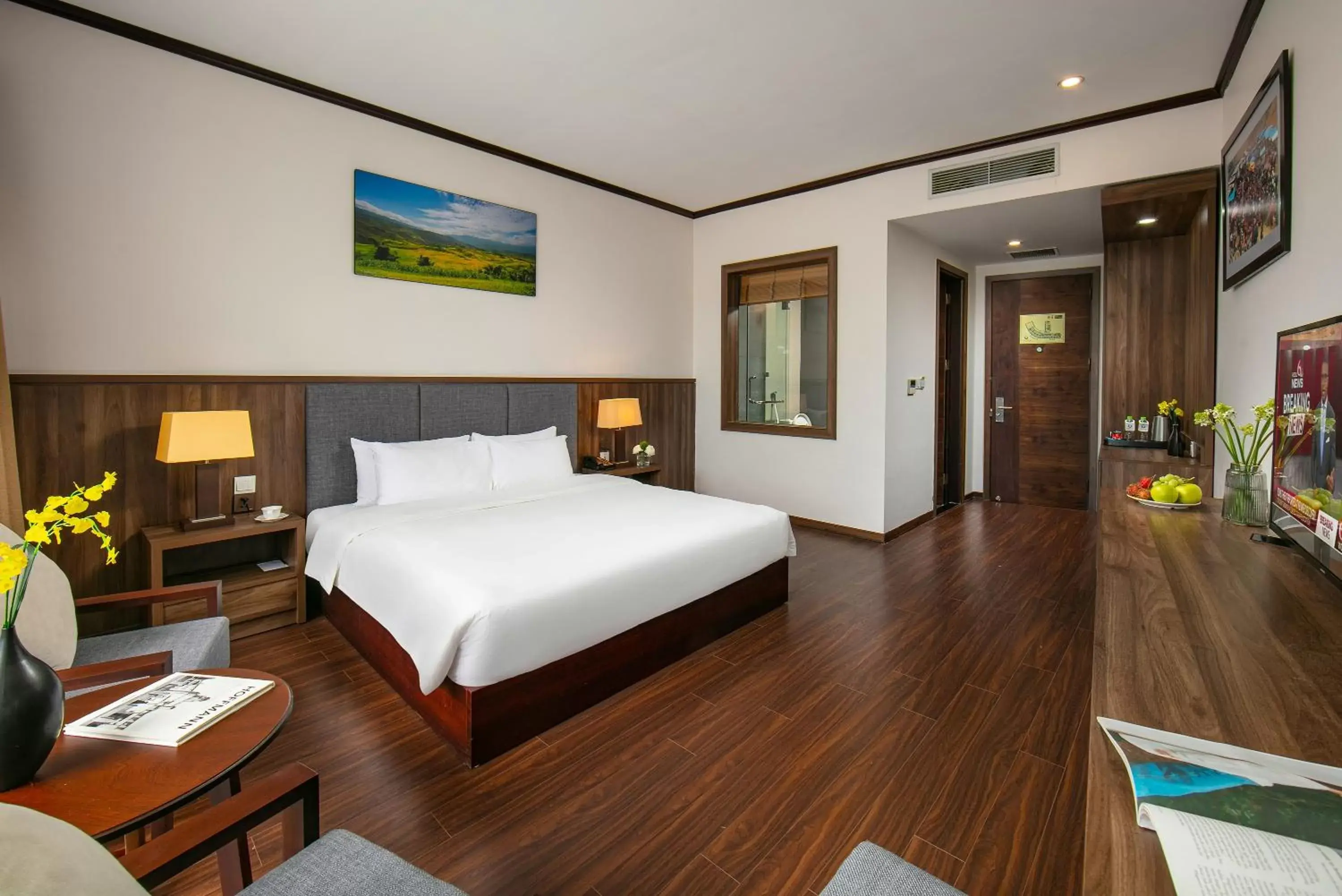 Bedroom in Lao Cai Star Hotel