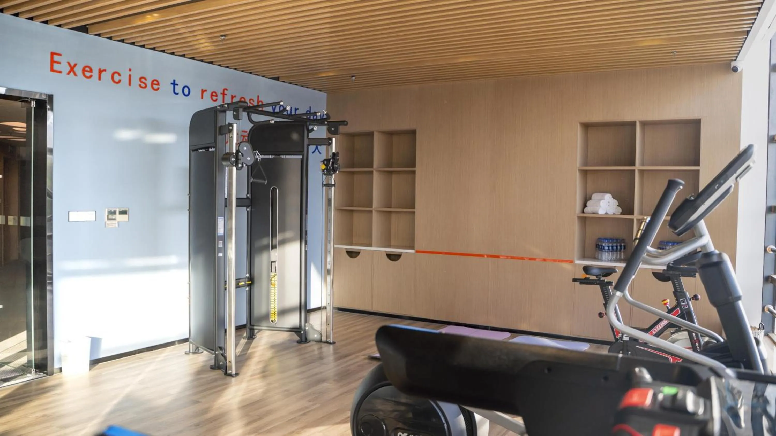 Fitness centre/facilities in Holiday Inn Express Nantong Xinghu by IHG