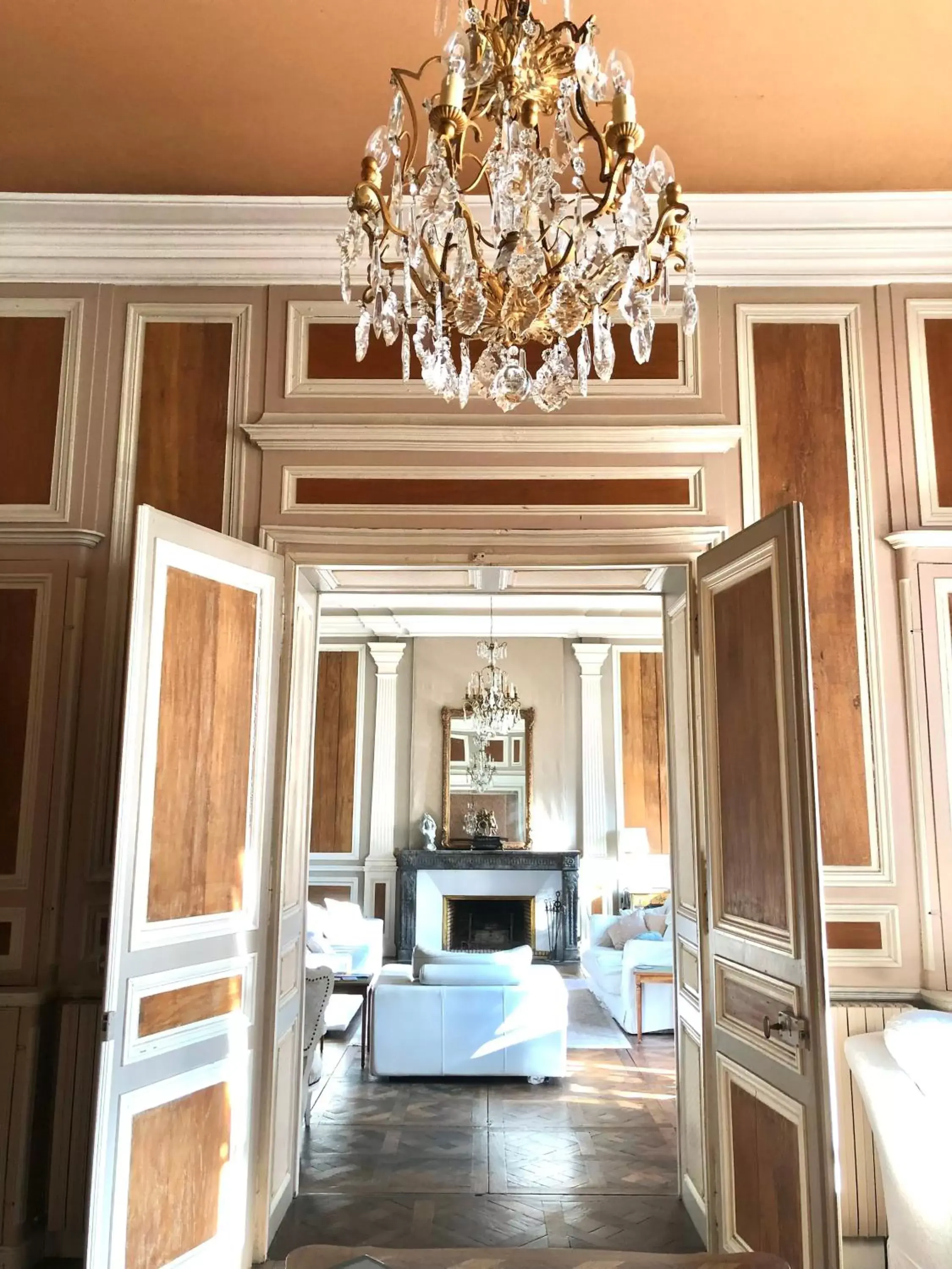 Living room, Seating Area in L'Hotel de Hercé Chambre d'Hote