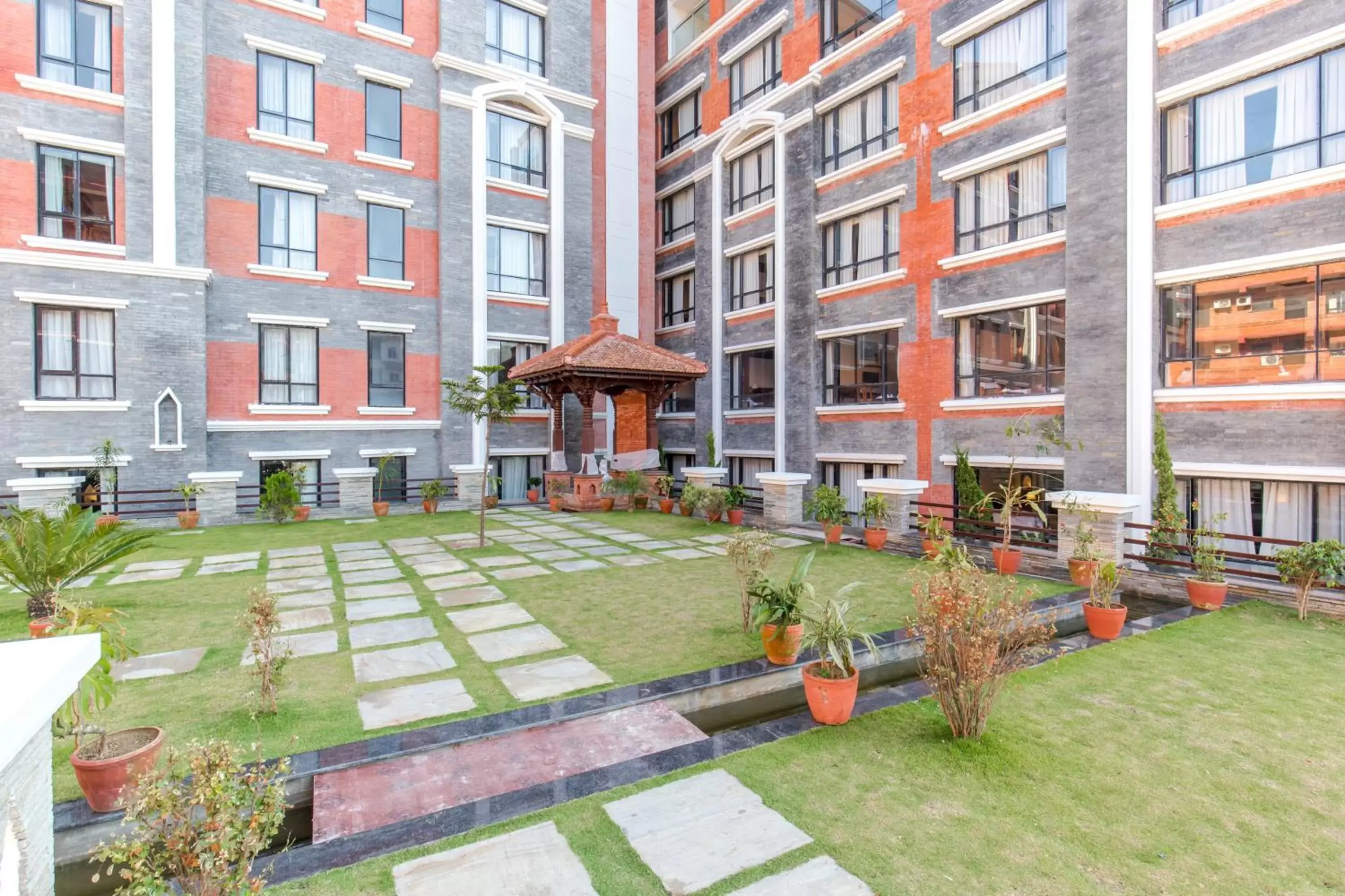 Garden view in Landmark Pokhara Garden view in Landmark Pokhara