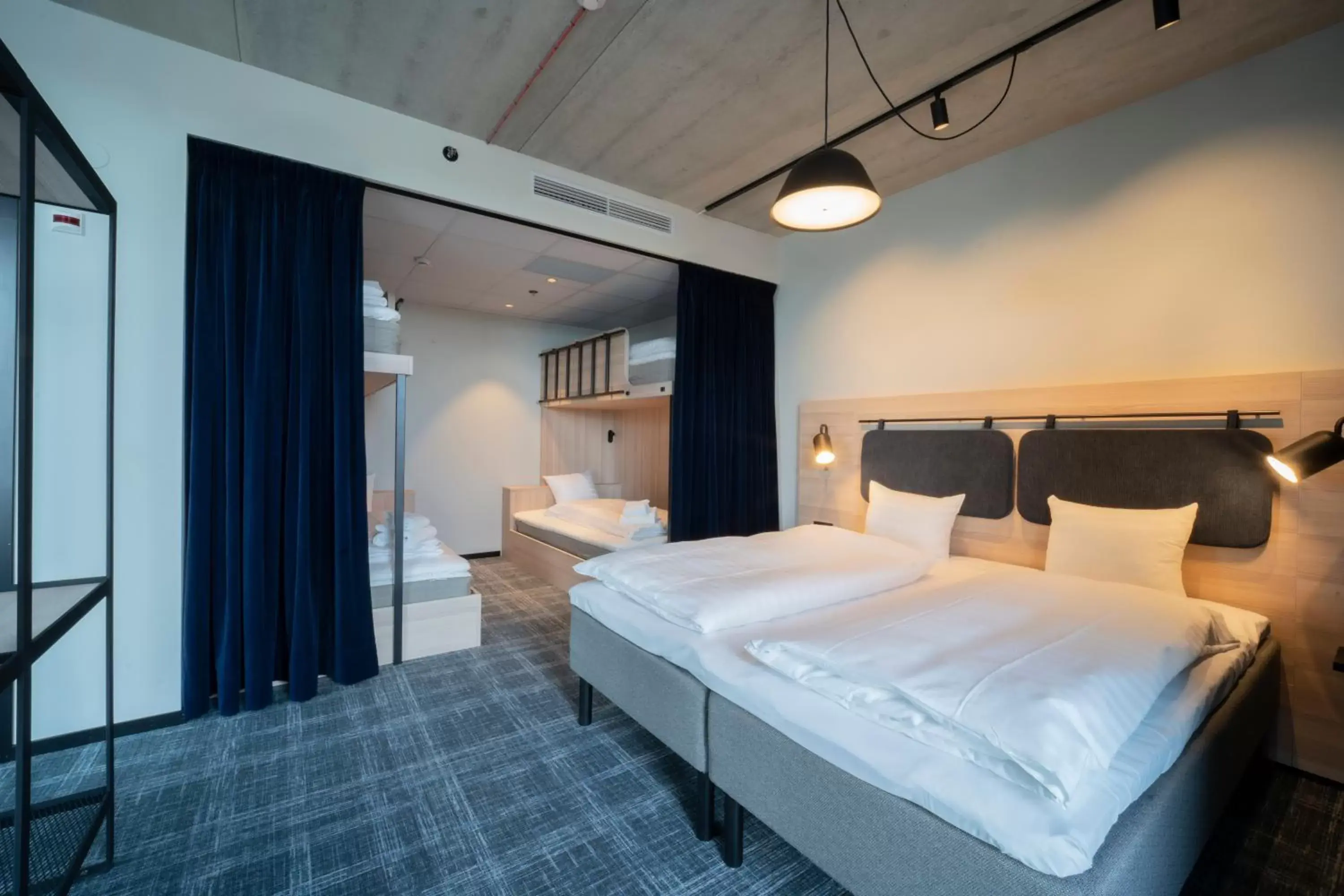 Bed in Comfort Hotel Solna Arenastaden