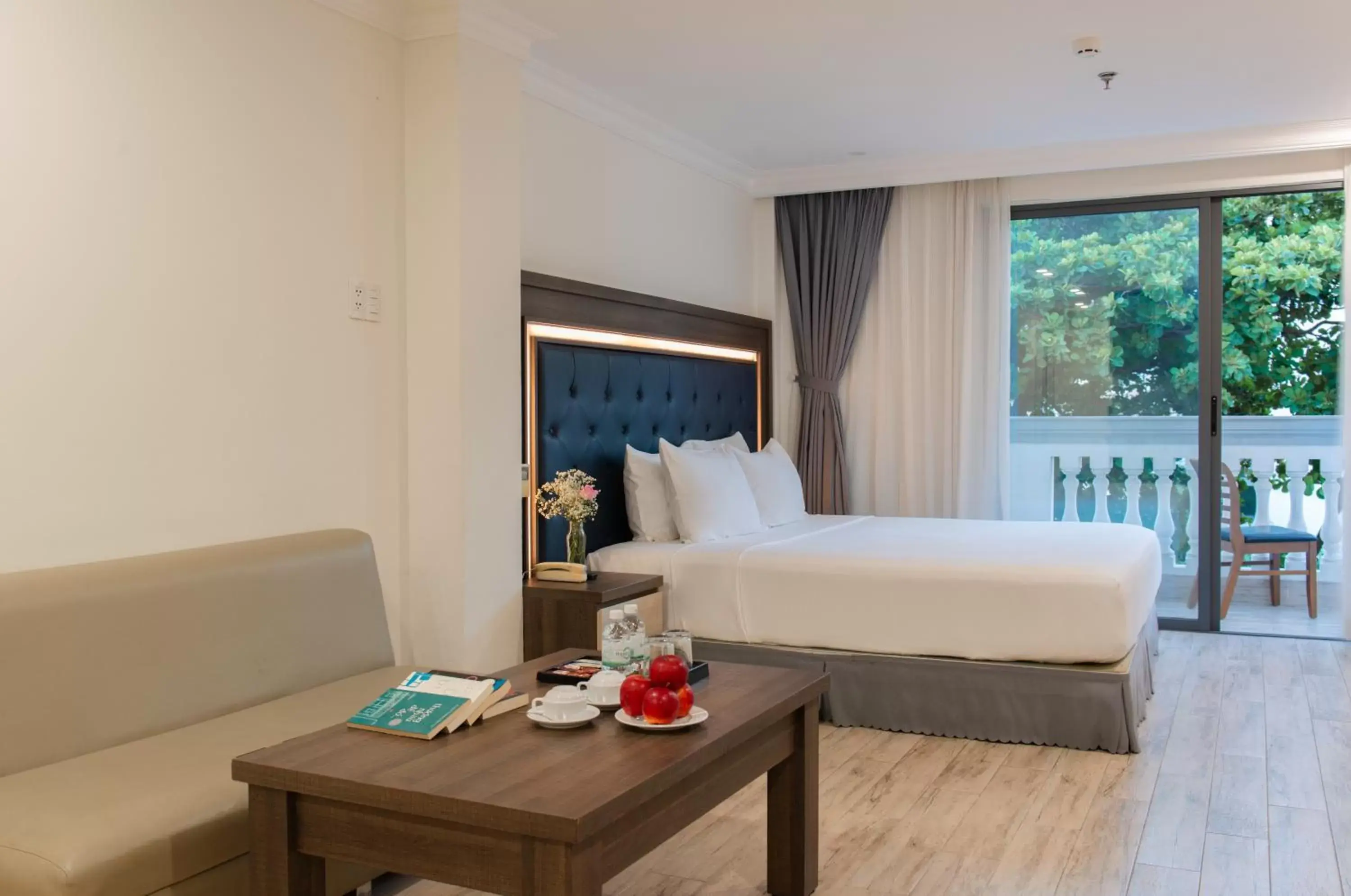 Bed in Seven Seas Hotel Nha Trang