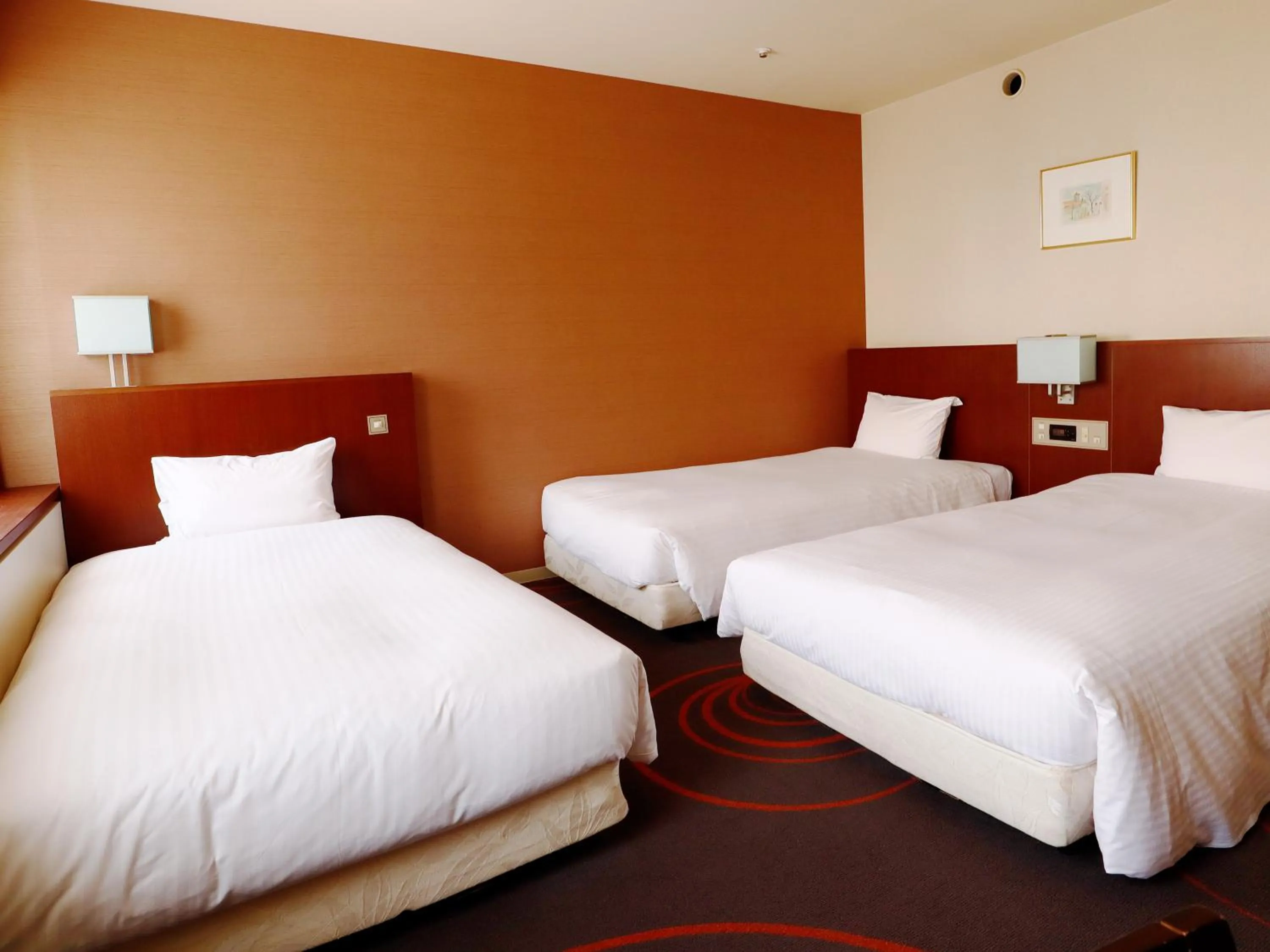 Bed in Hotel Abest Sapporo