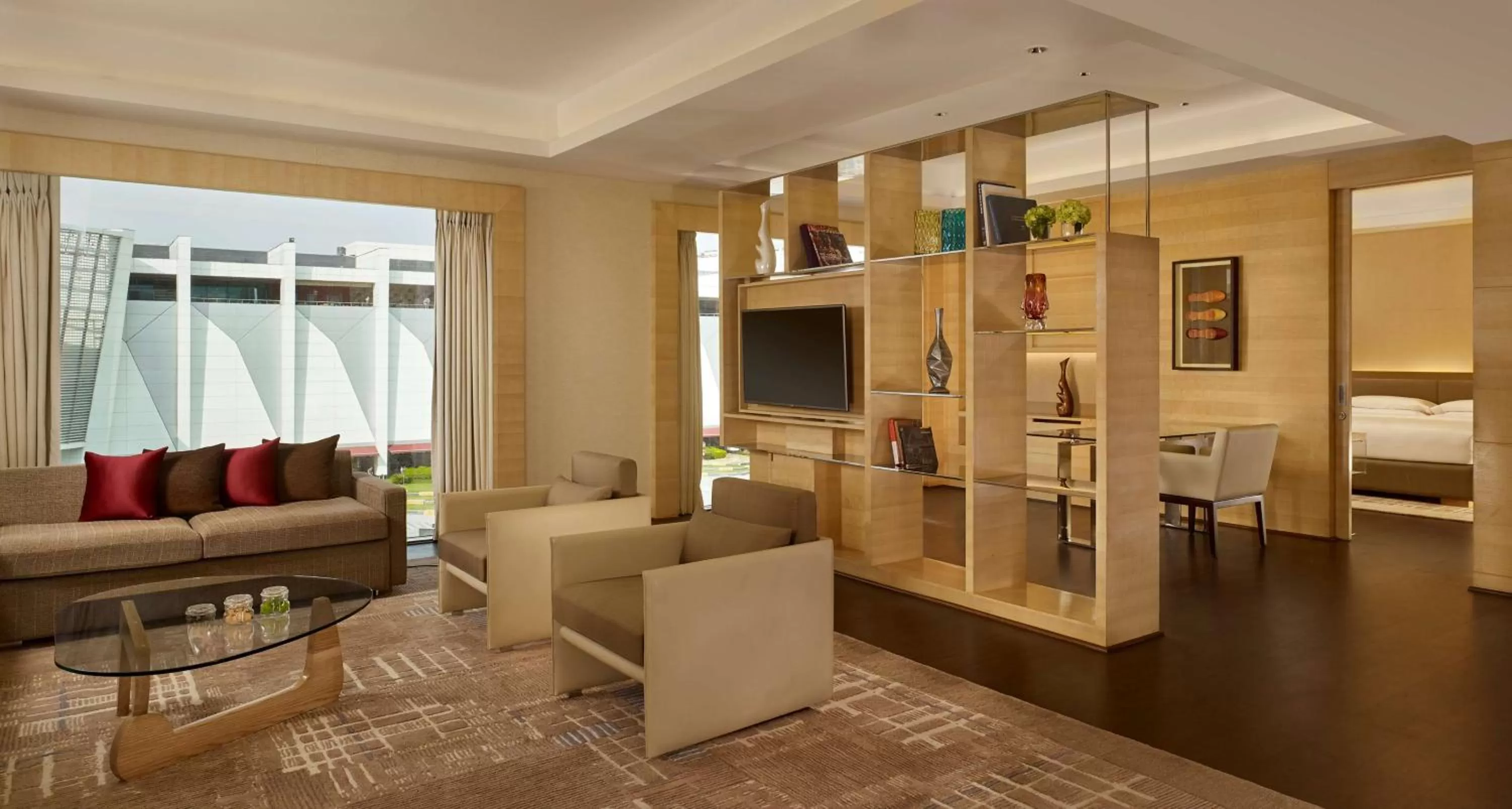 Photo of the whole room in Hyatt Regency Chandigarh