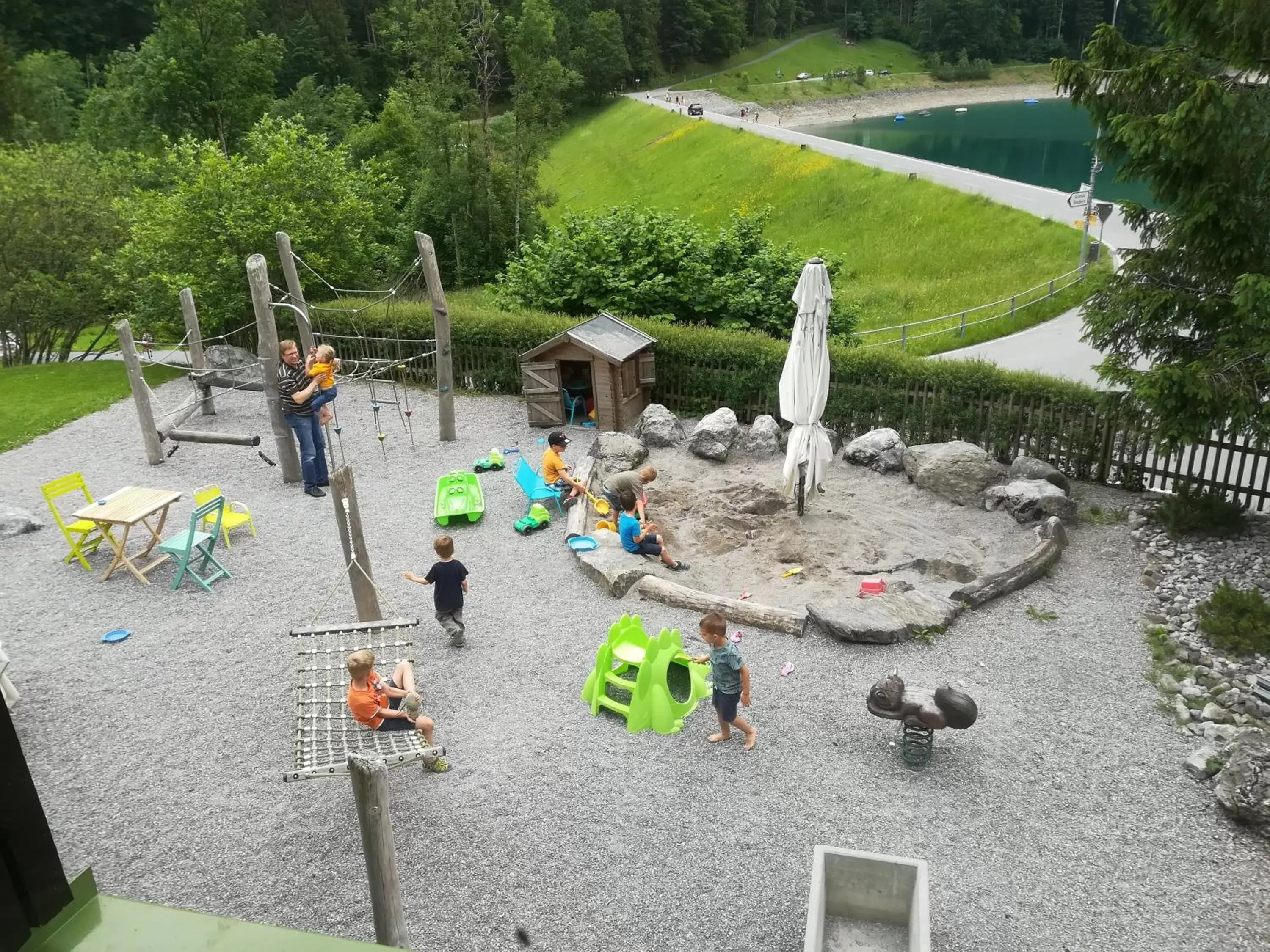 Children play ground in Hotel Rhodannenberg AG