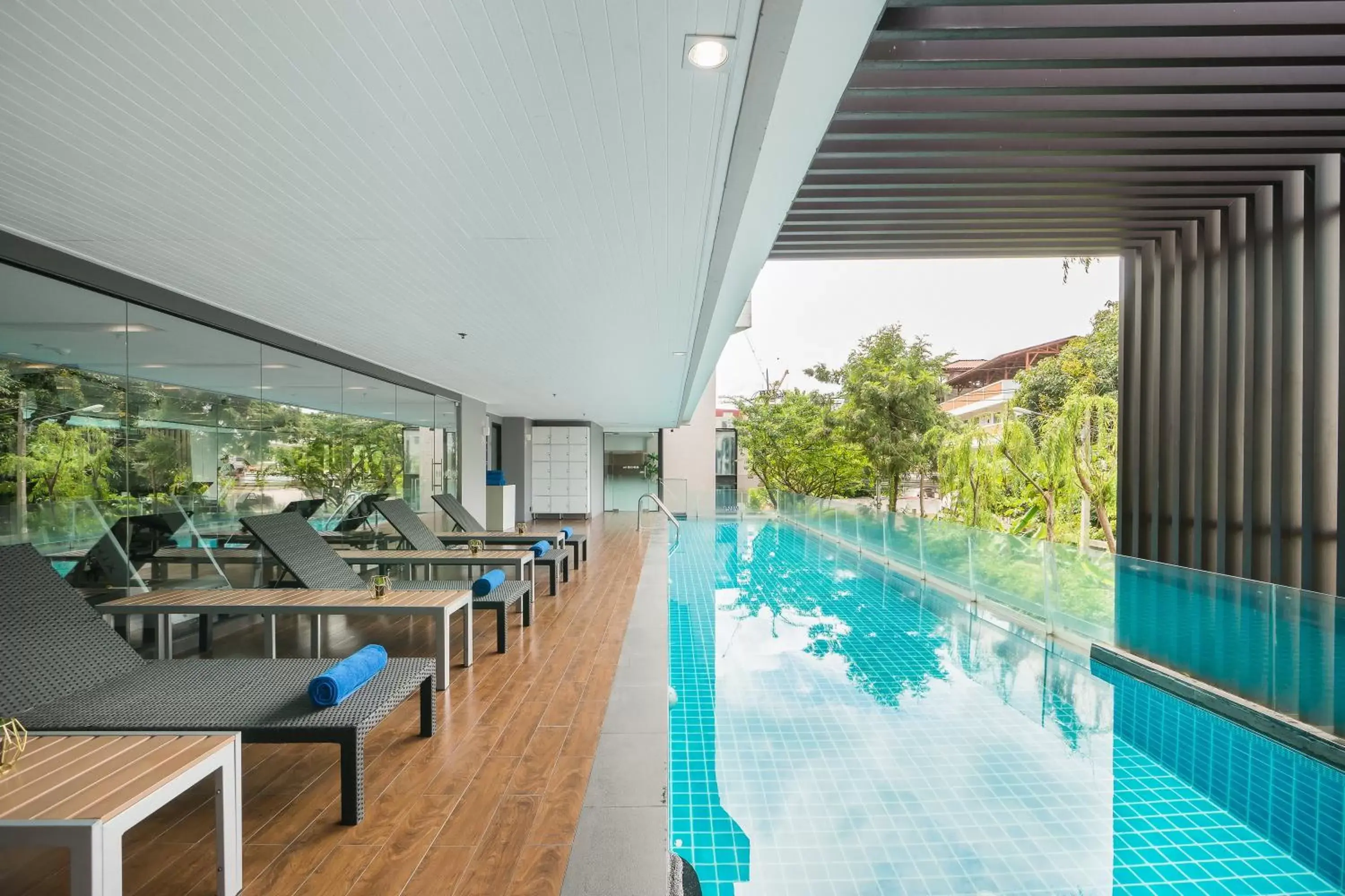 Swimming Pool in Aster Hotel and Residence by At Mind