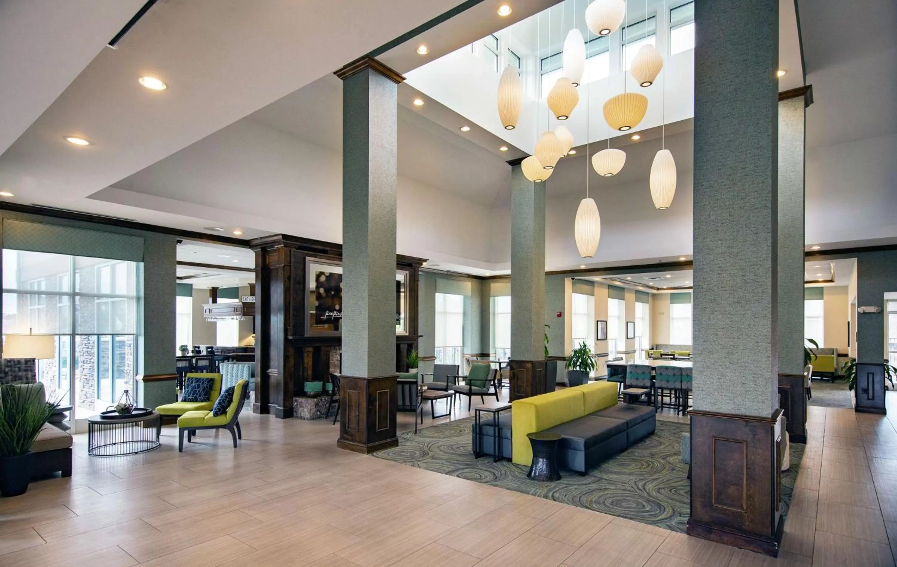 Lobby or reception in Hilton Garden Inn Valdosta