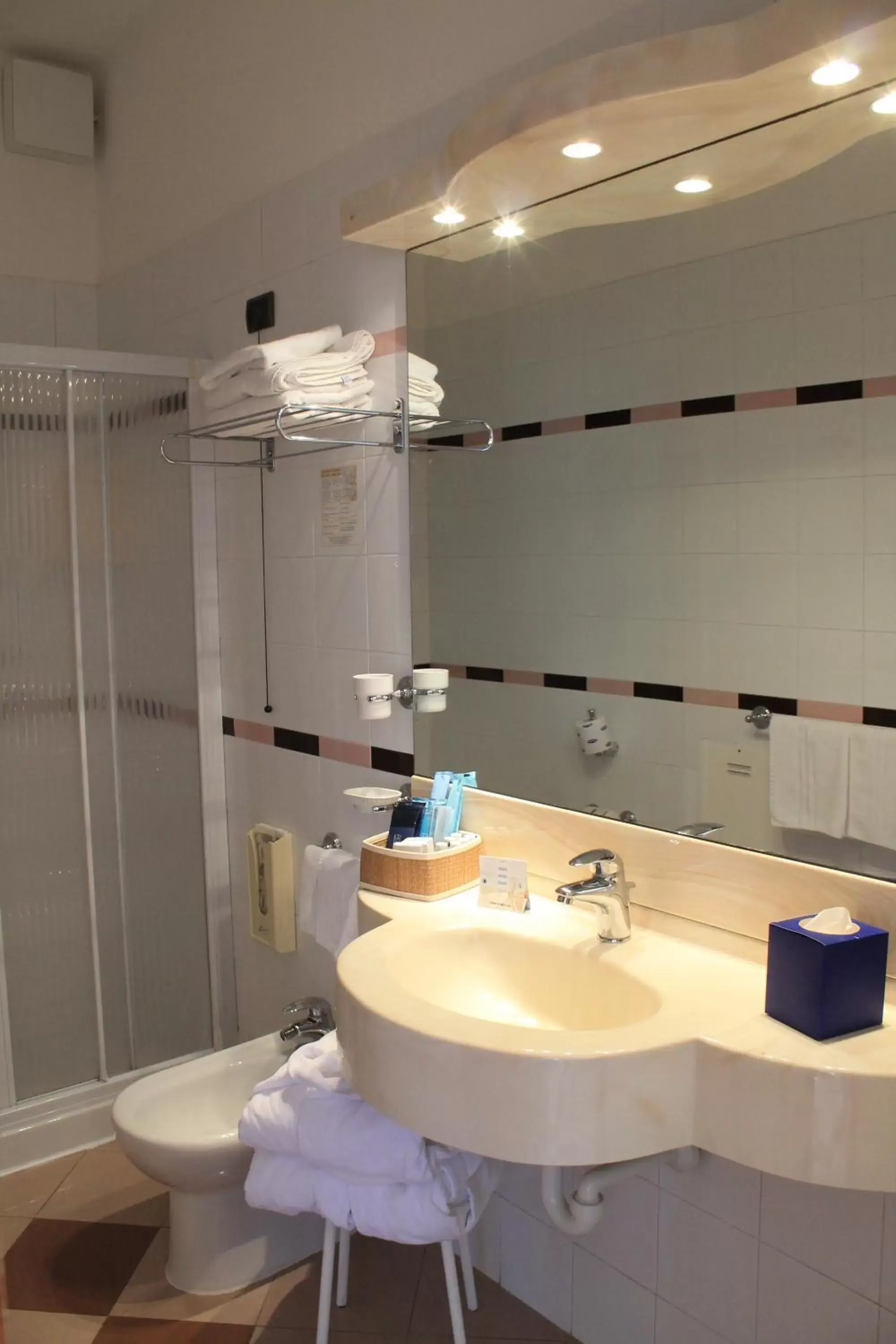 Bathroom in Hotel Medusa