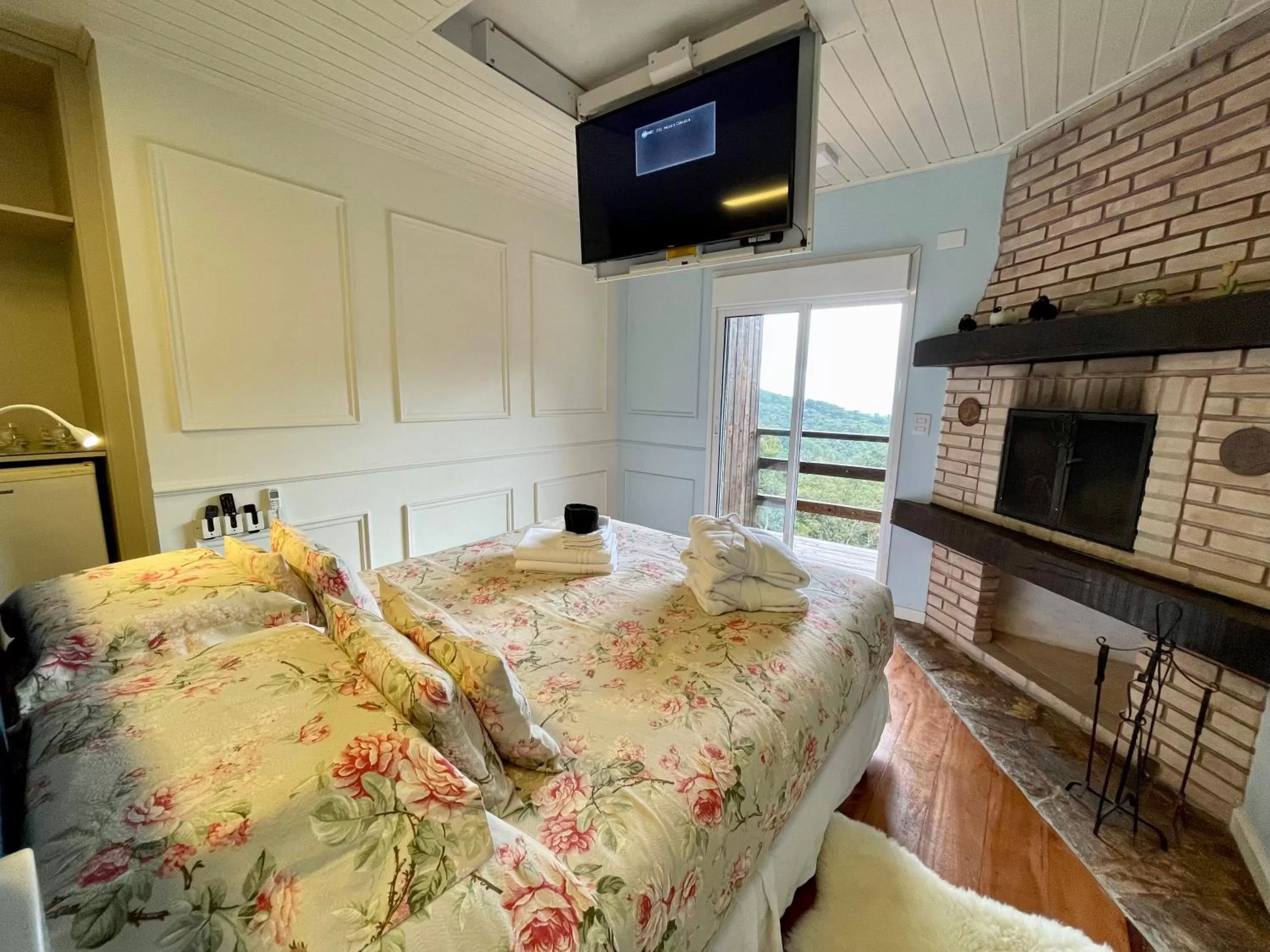 Bedroom, Bed in Pousada Alto Da Boa Vista