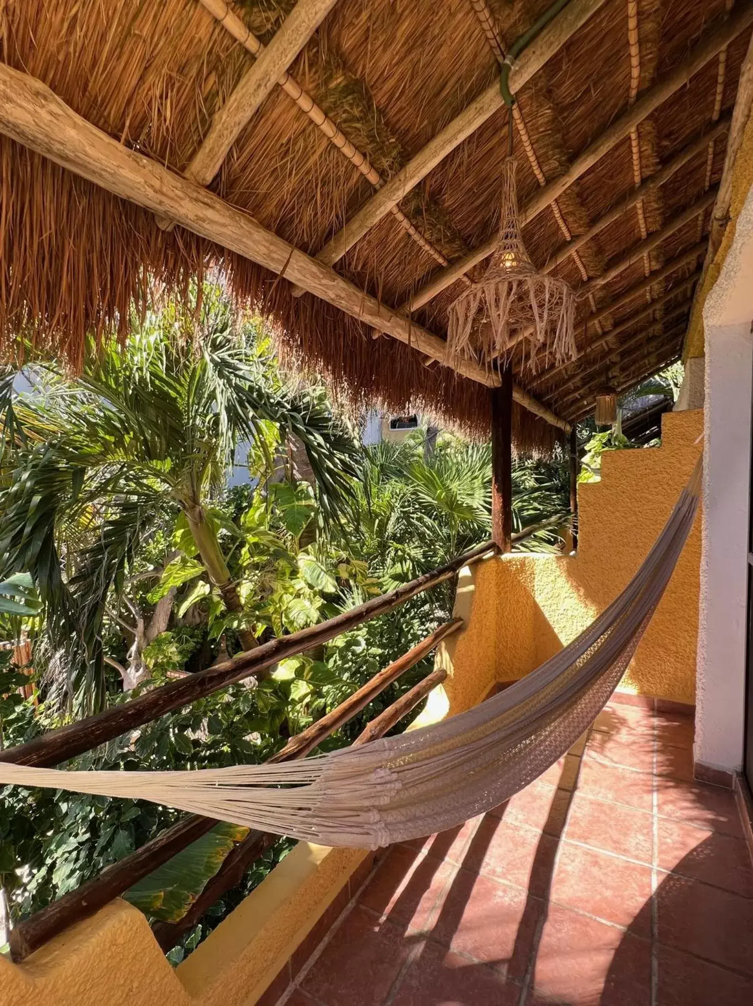 Balcony/Terrace in Hotel Colibri Beach