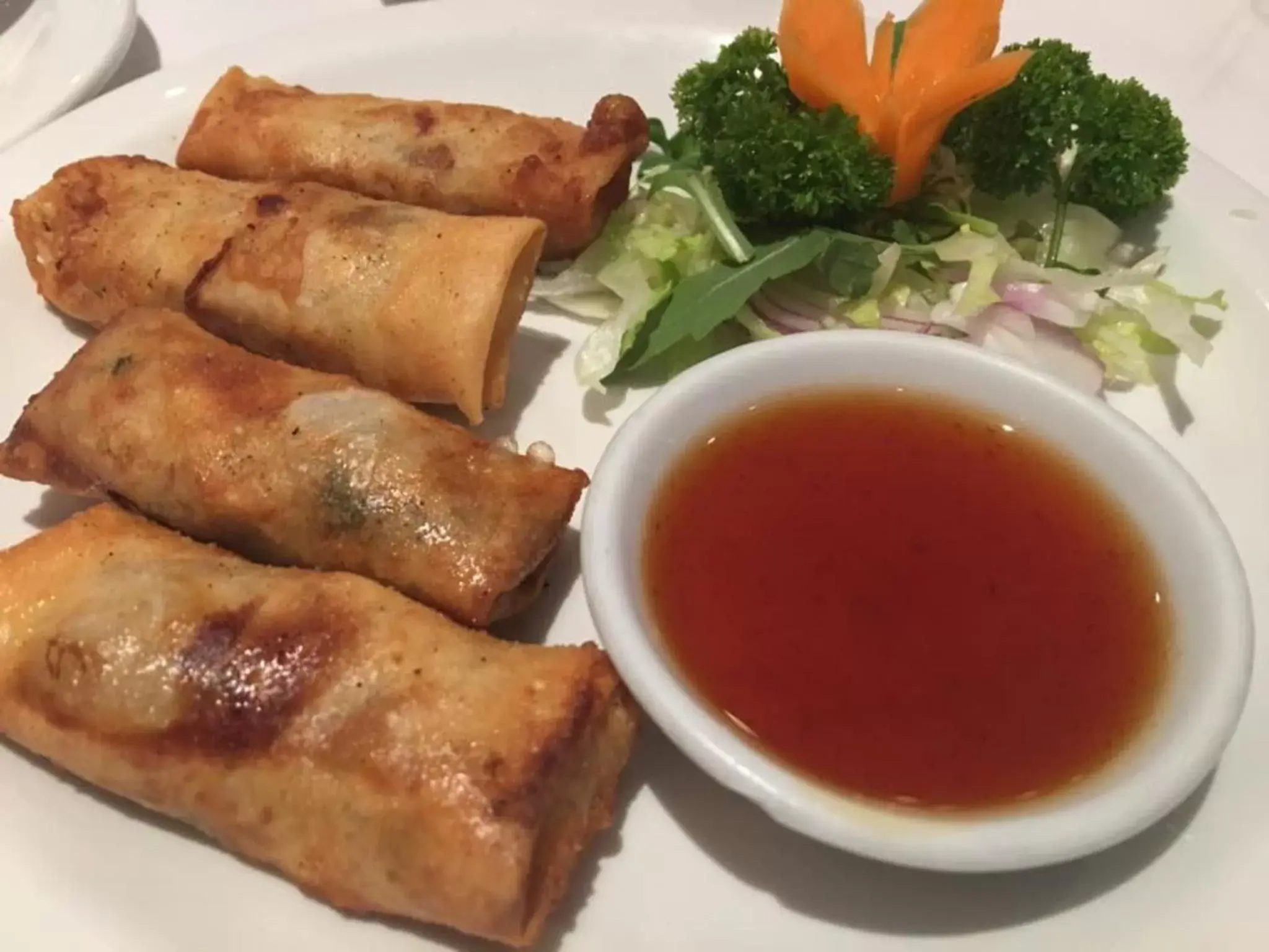 Food close-up in Garden Hotel