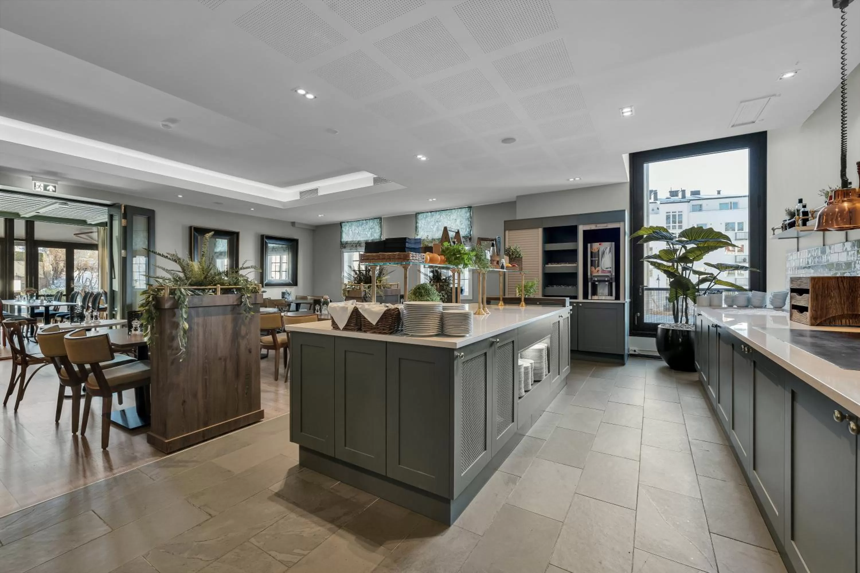 Restaurant/places to eat in Home Hotel Gabelshus