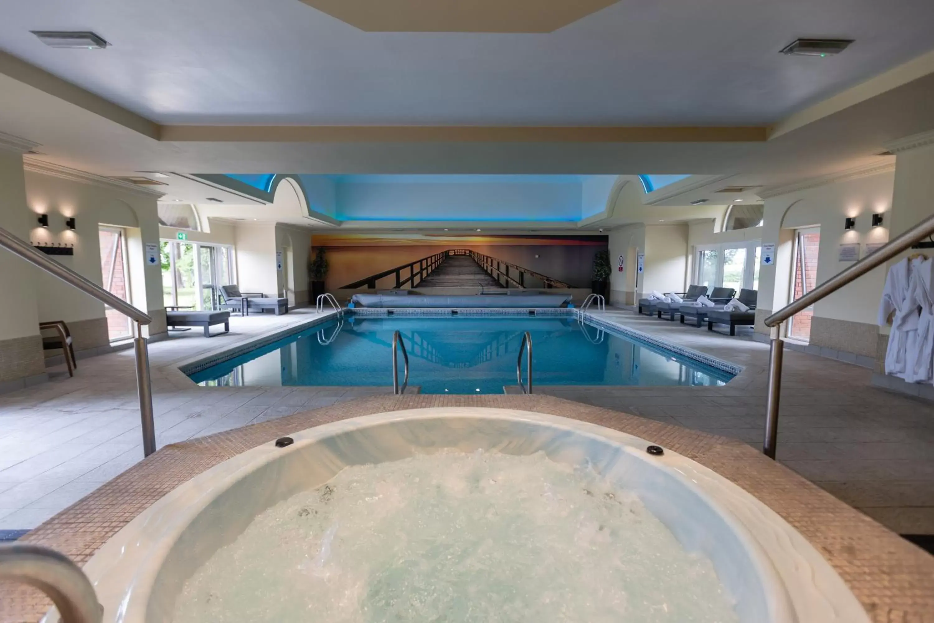 Swimming Pool in Mercure Shrewsbury Albrighton Hall Hotel & Spa