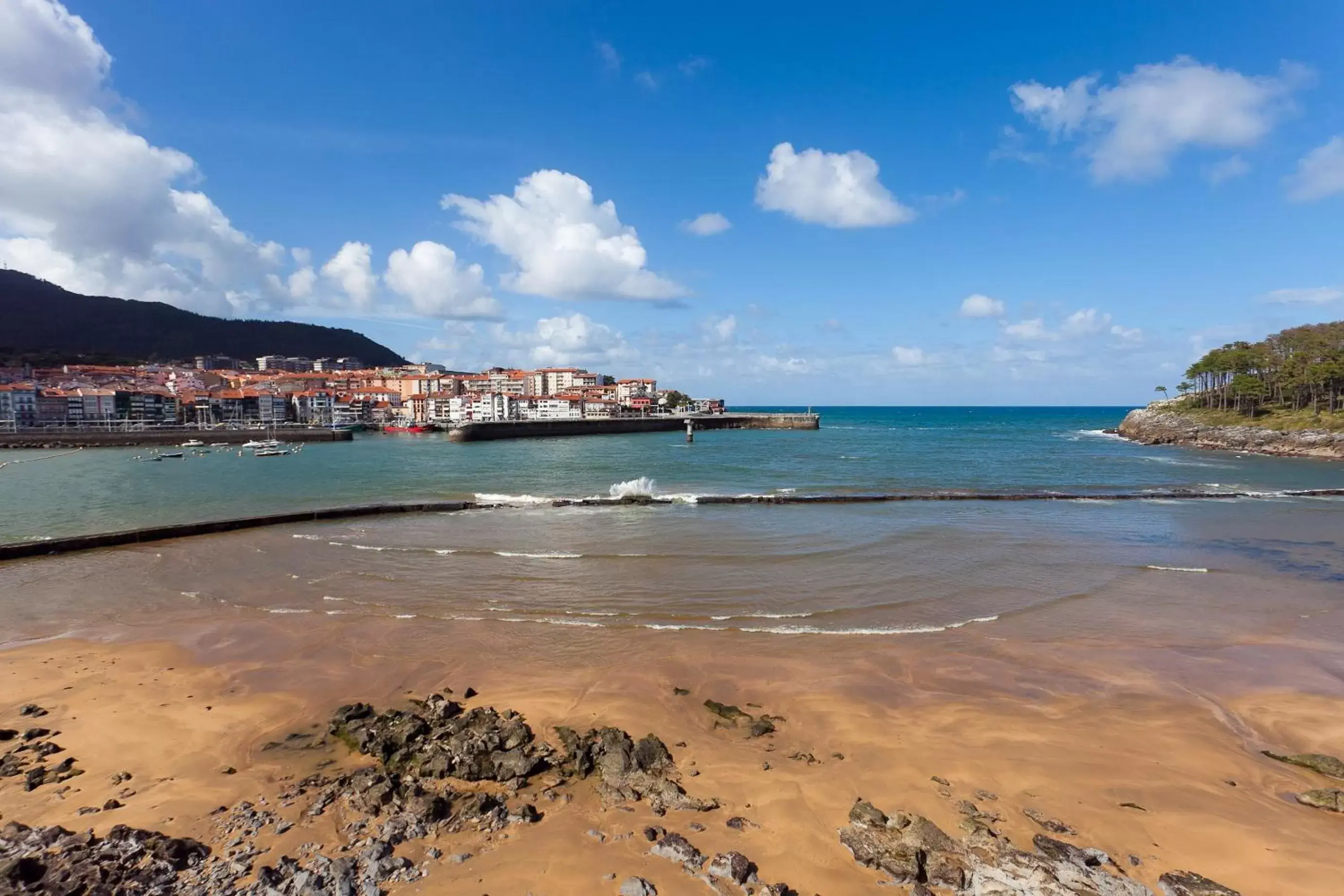 Natural landscape, Beach in Hotel Zubieta