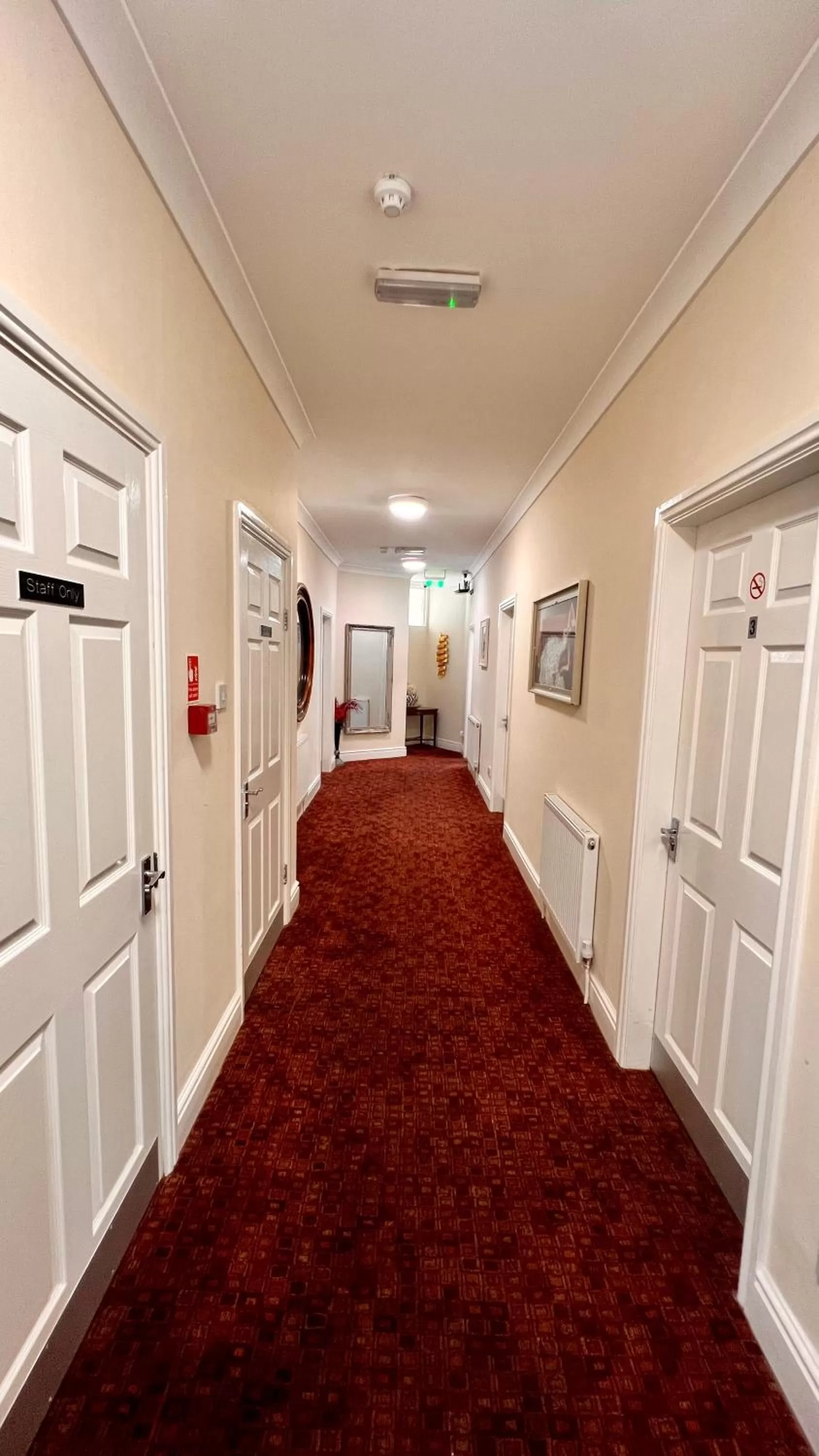 Decorative detail in The Cabbage Hall Hotel