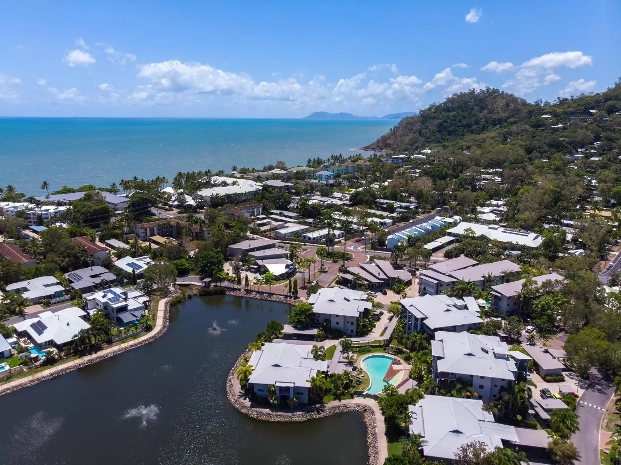 Bird's-eye View in Blue Lagoon Resort