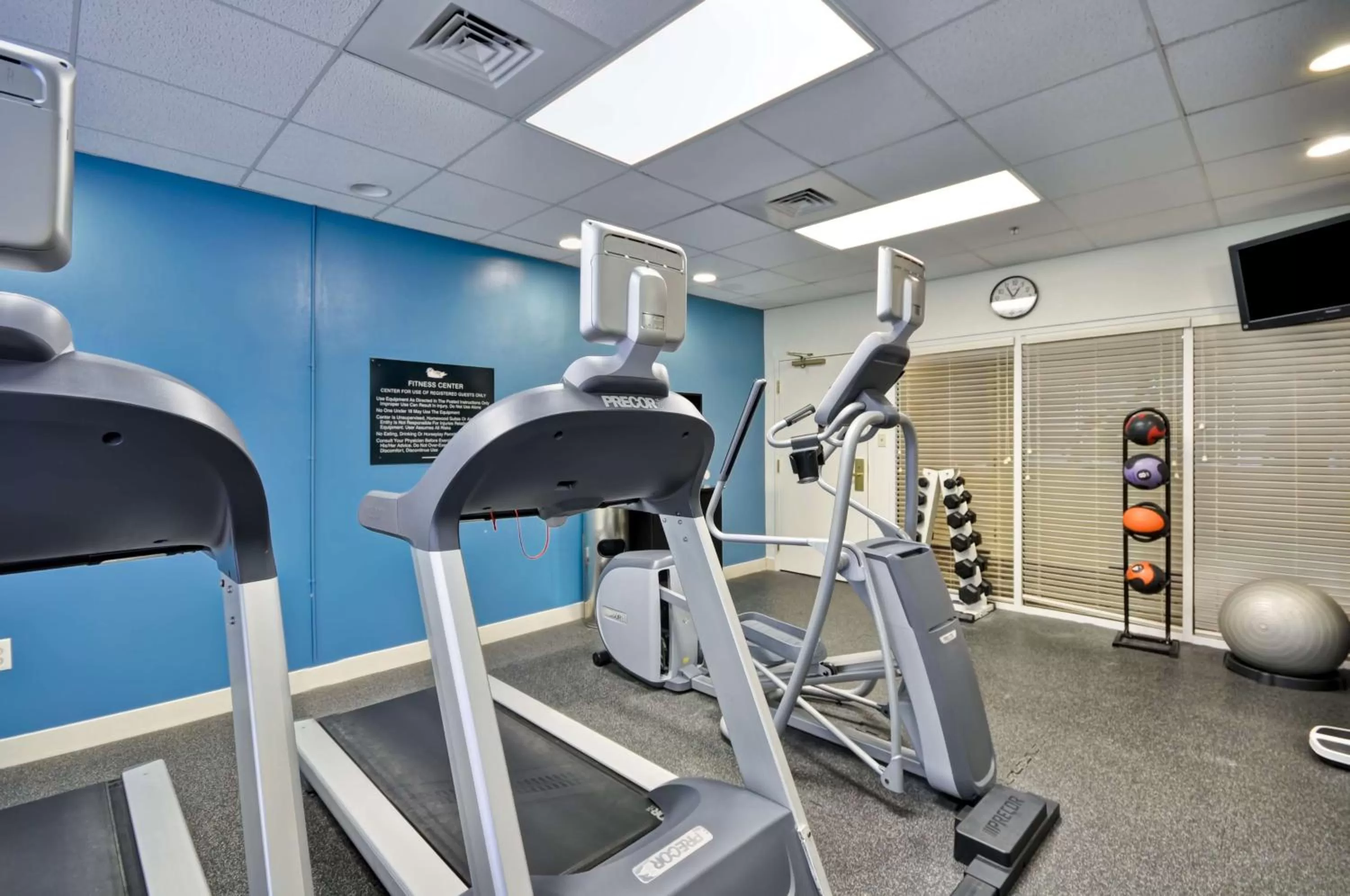 Fitness centre/facilities in Homewood Suites by Hilton Augusta