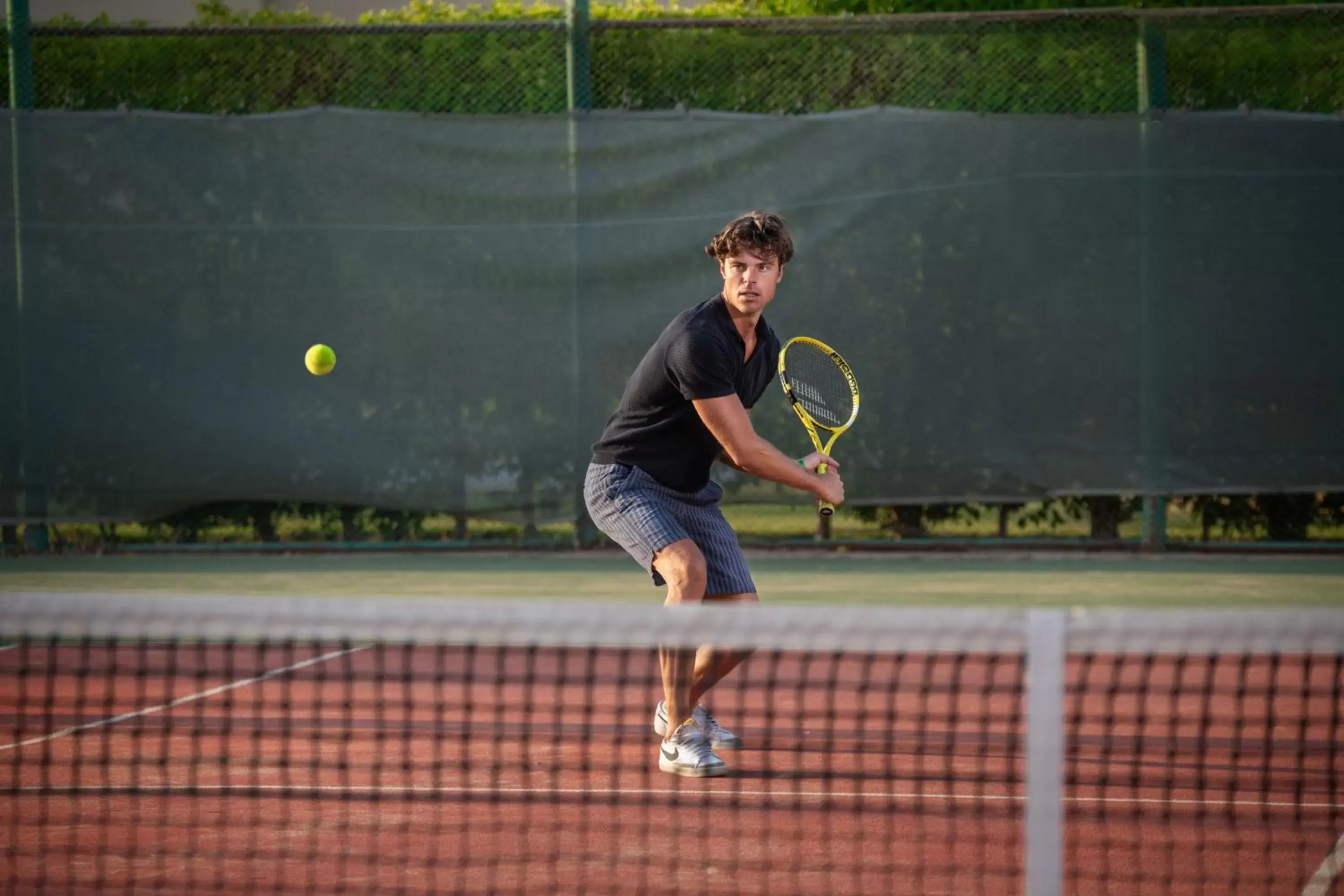 Tennis court in Cleopatra Luxury Resort Makadi Bay