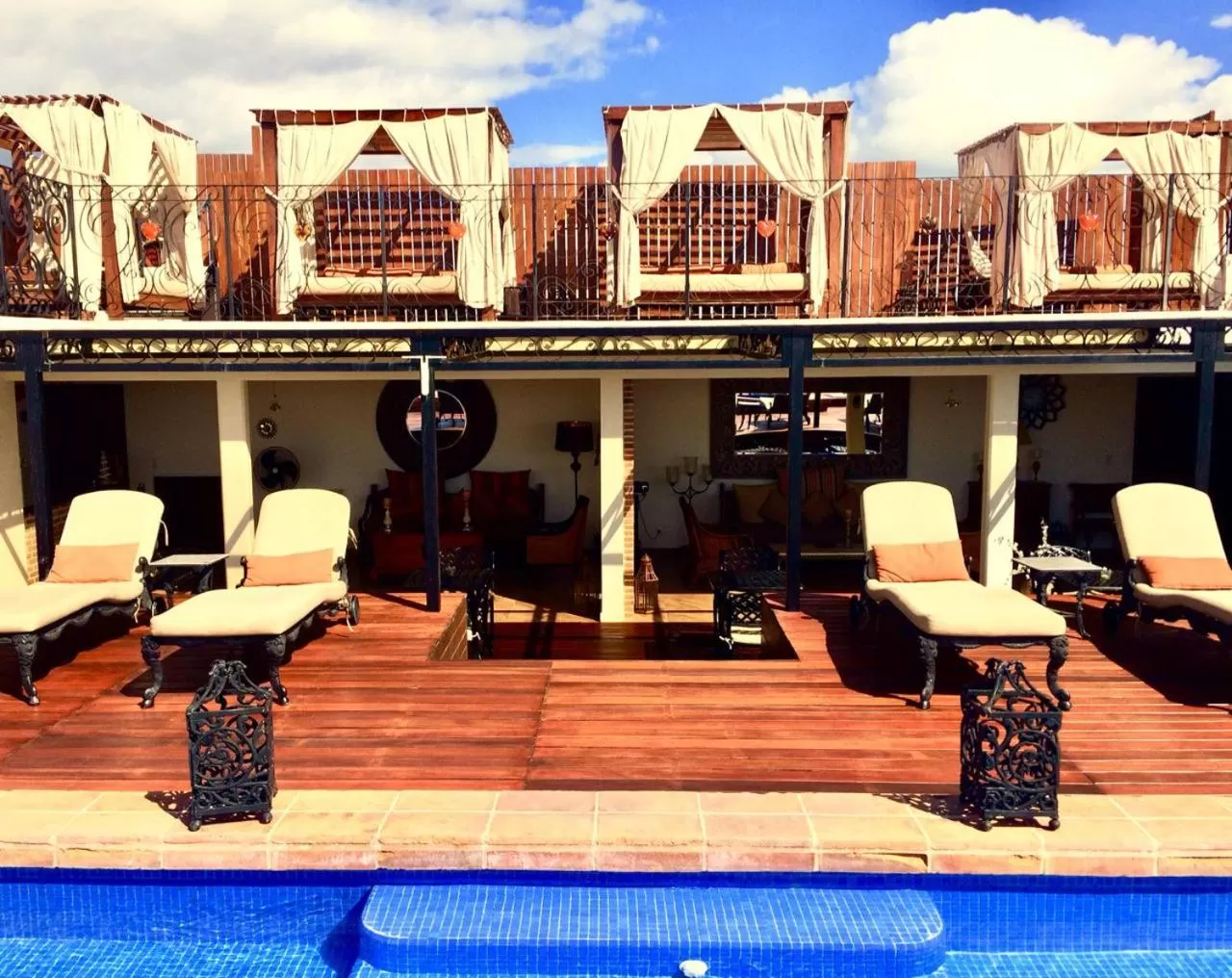 Solarium in La Pasion Colonial Hotel Boutique By Bunik