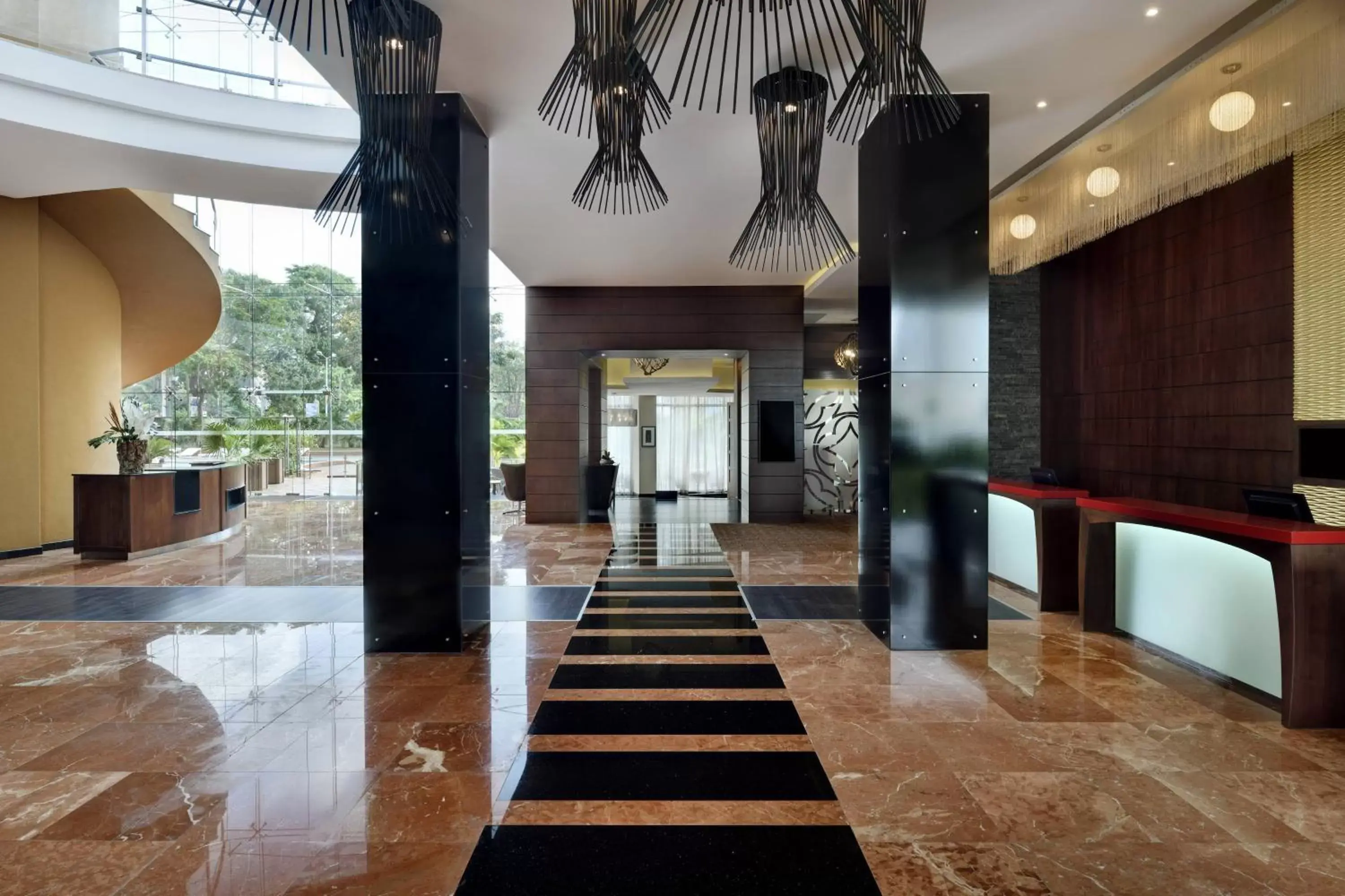 Lobby or reception in Accra Marriott Hotel